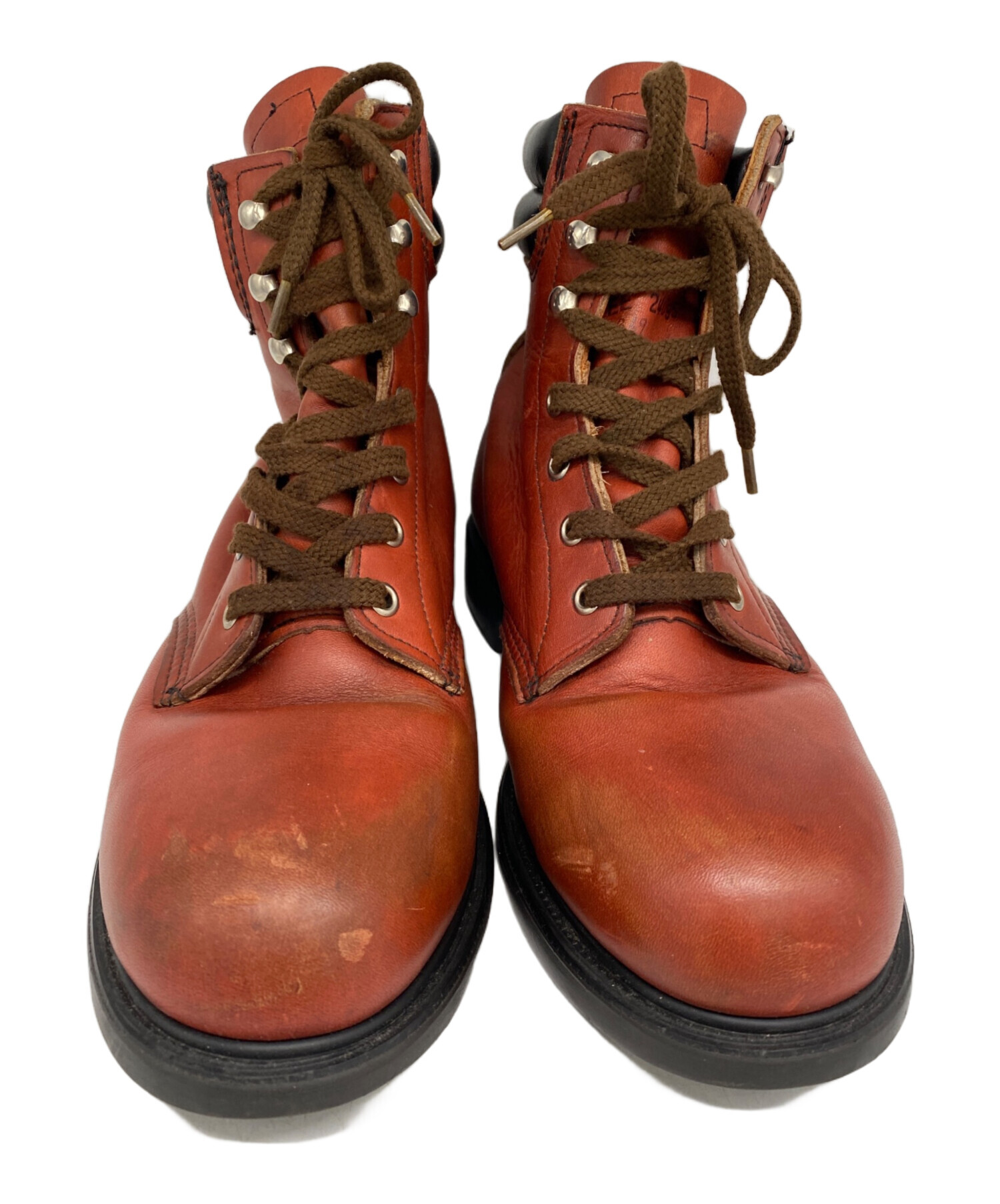 中古・古着通販】RED WING (レッドウィング) ワークブーツ ブラウン 