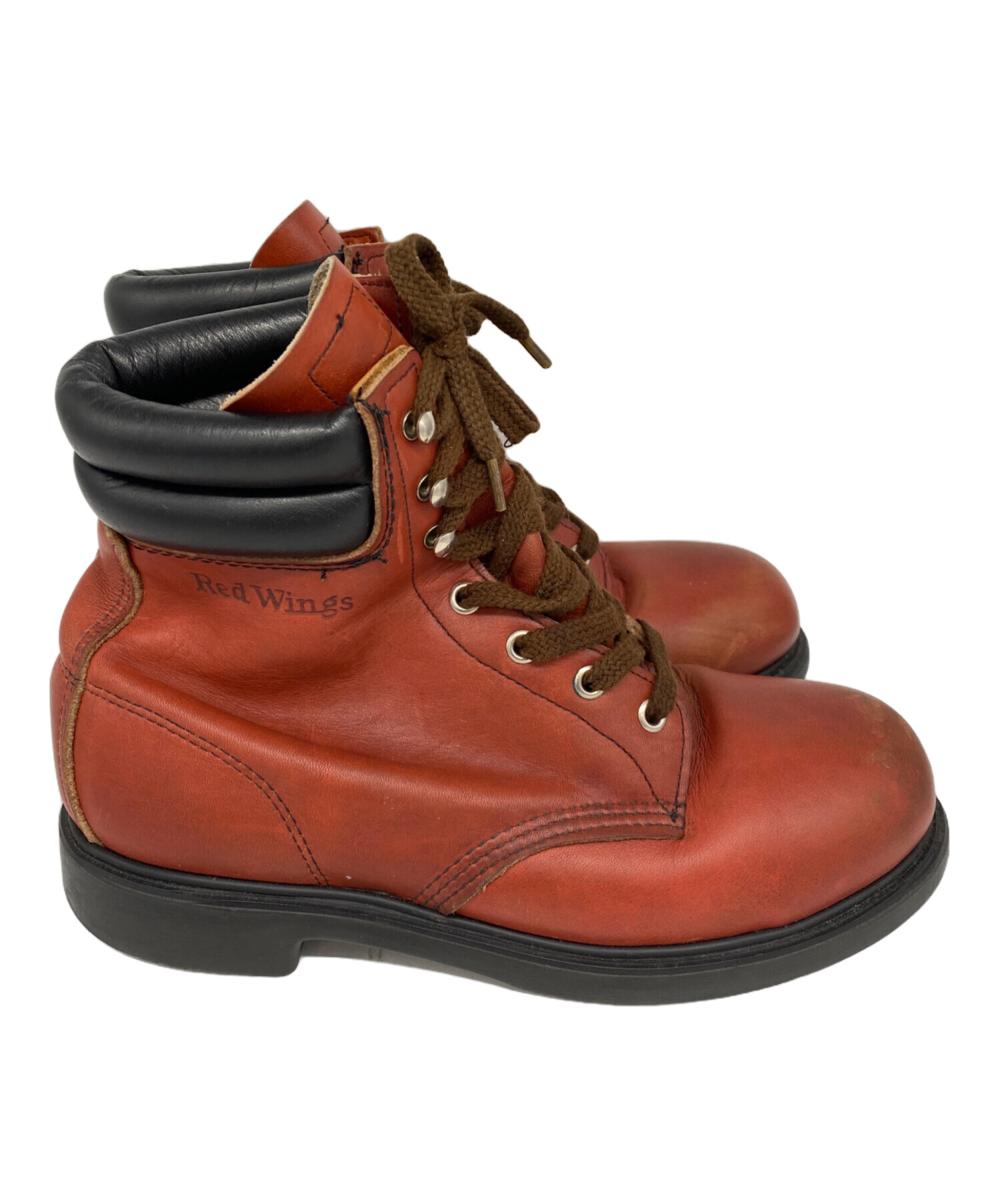 中古・古着通販】RED WING (レッドウィング) ワークブーツ ブラウン 