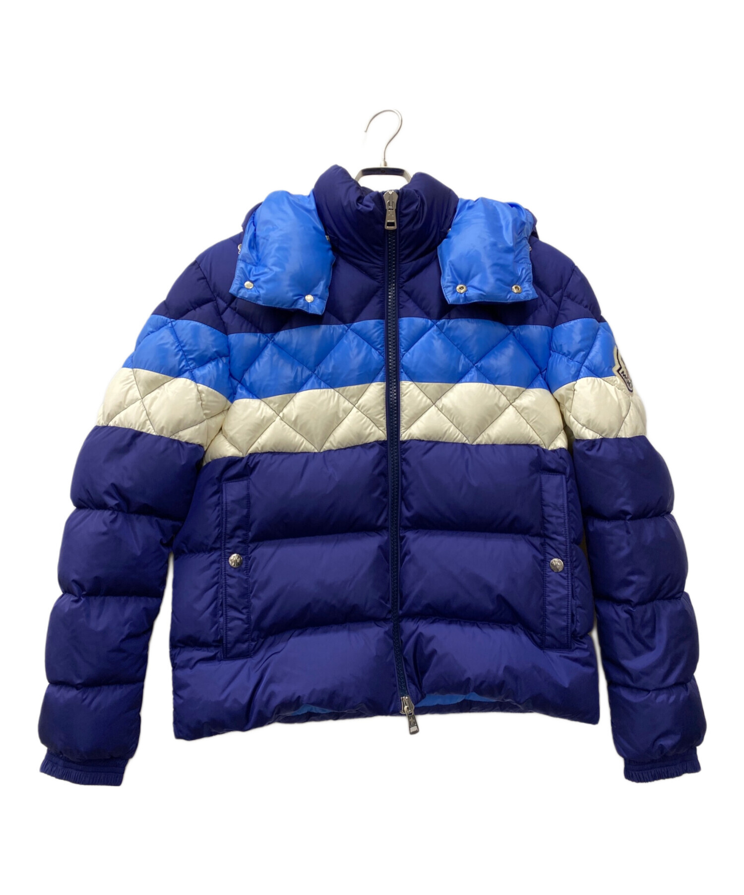 中古・古着通販】MONCLER (モンクレール) ダウンジャケット ネイビー