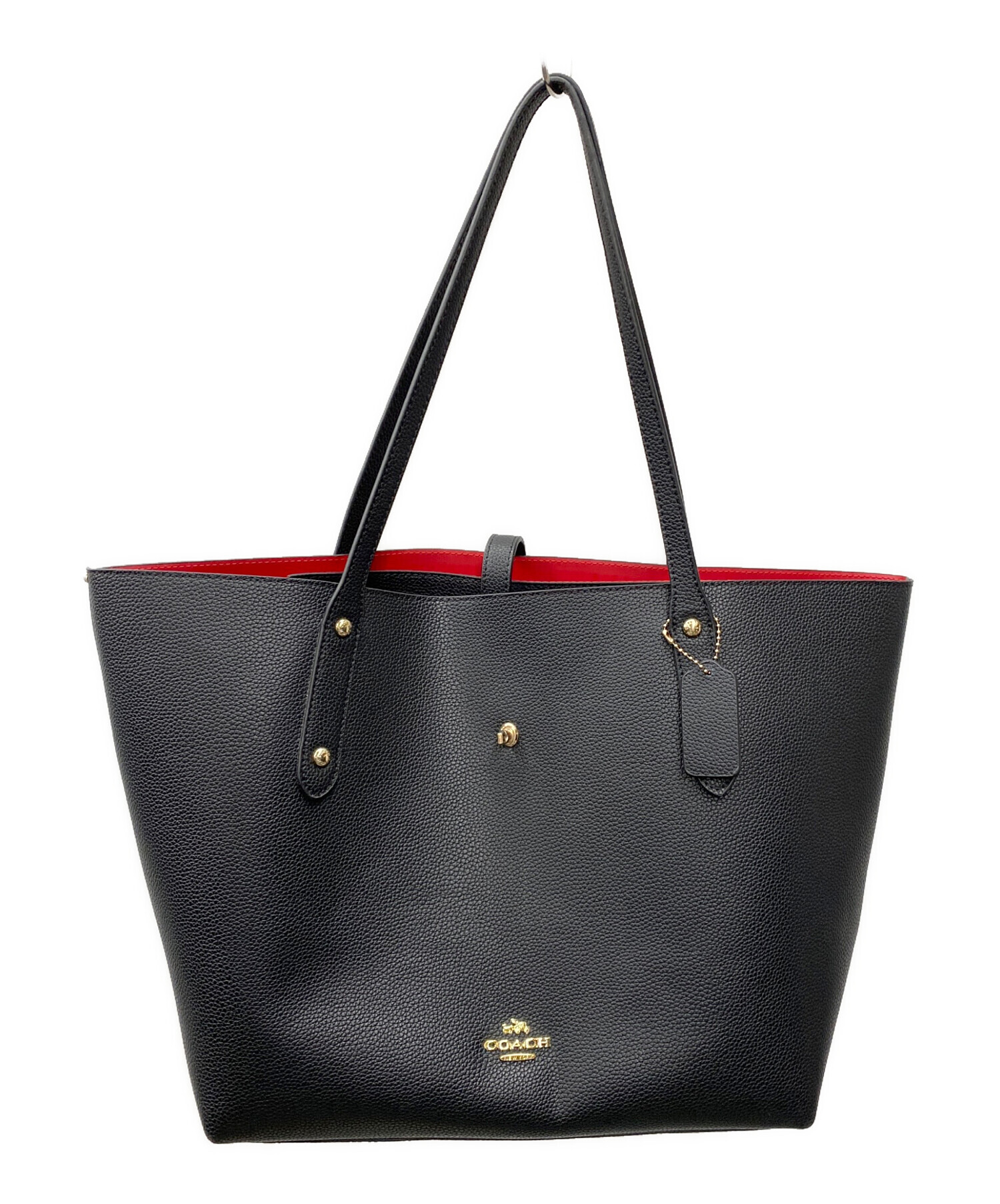 中古・古着通販】COACH (コーチ) トートバッグ ブラック｜ブランド