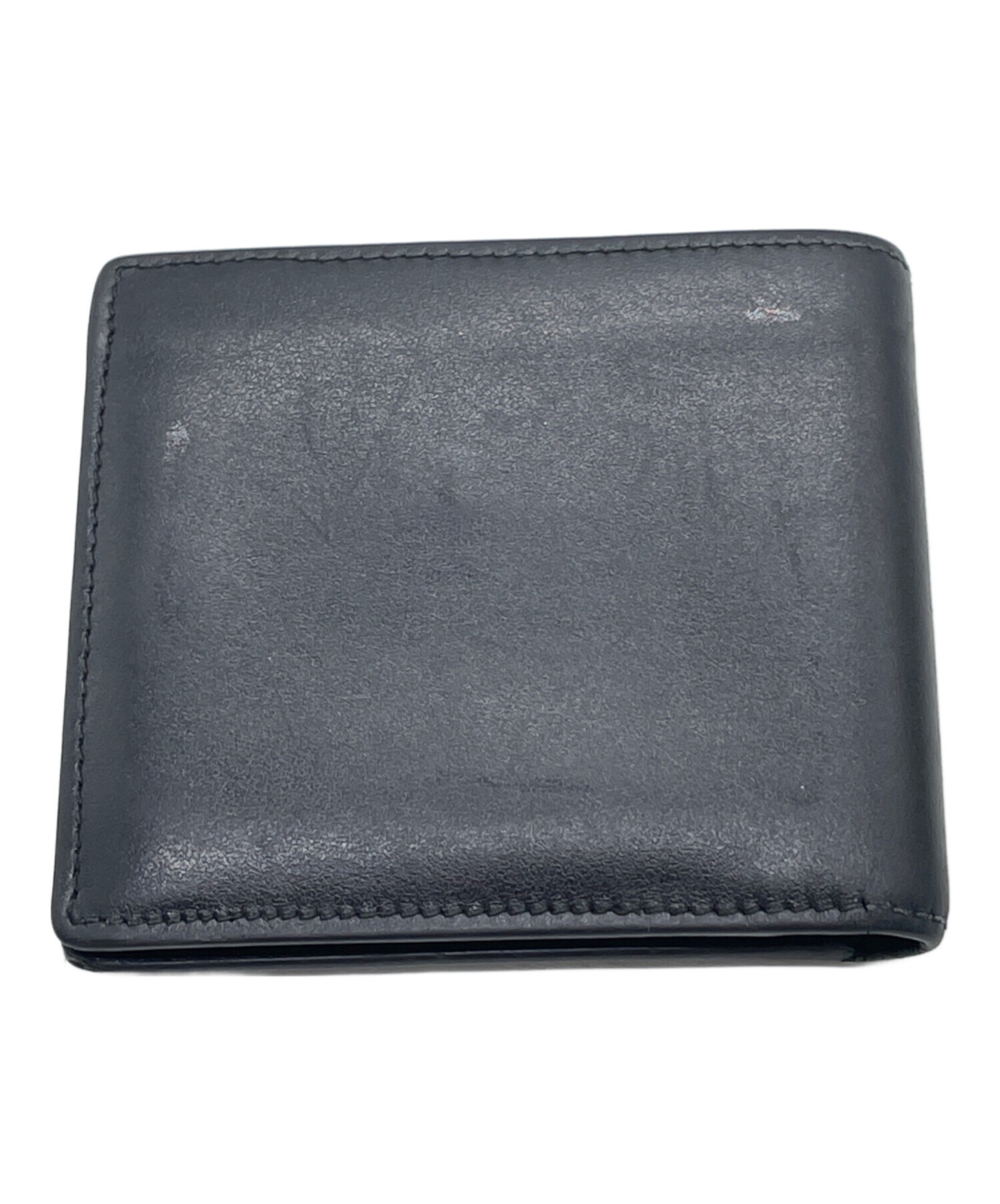 中古・古着通販】GUCCI (グッチ) 2つ折り財布 ブラック｜ブランド