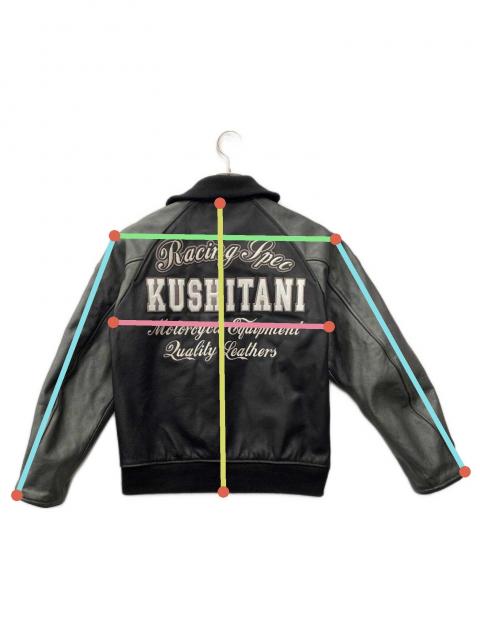 クシタニ　レザージャケット　M ヴィンテージ品 中古・古着通販】KUSHITANI (クシタニ) バイカーレザージャケット