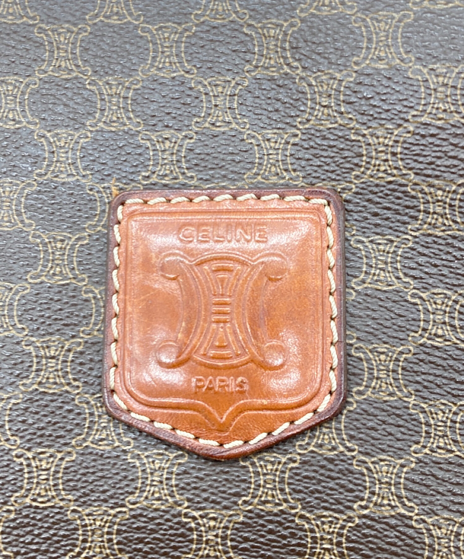 中古・古着通販】CELINE (セリーヌ) セカンドバッグ ブラウン