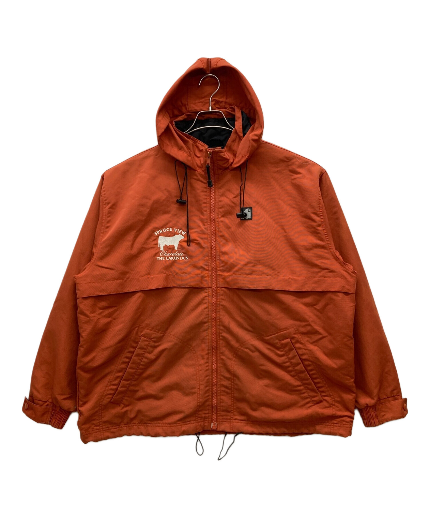 古*5様 カーハート　レインジャケット　90s 中古・古着通販】CarHartt (カーハート) 90sジャケット オレンジ