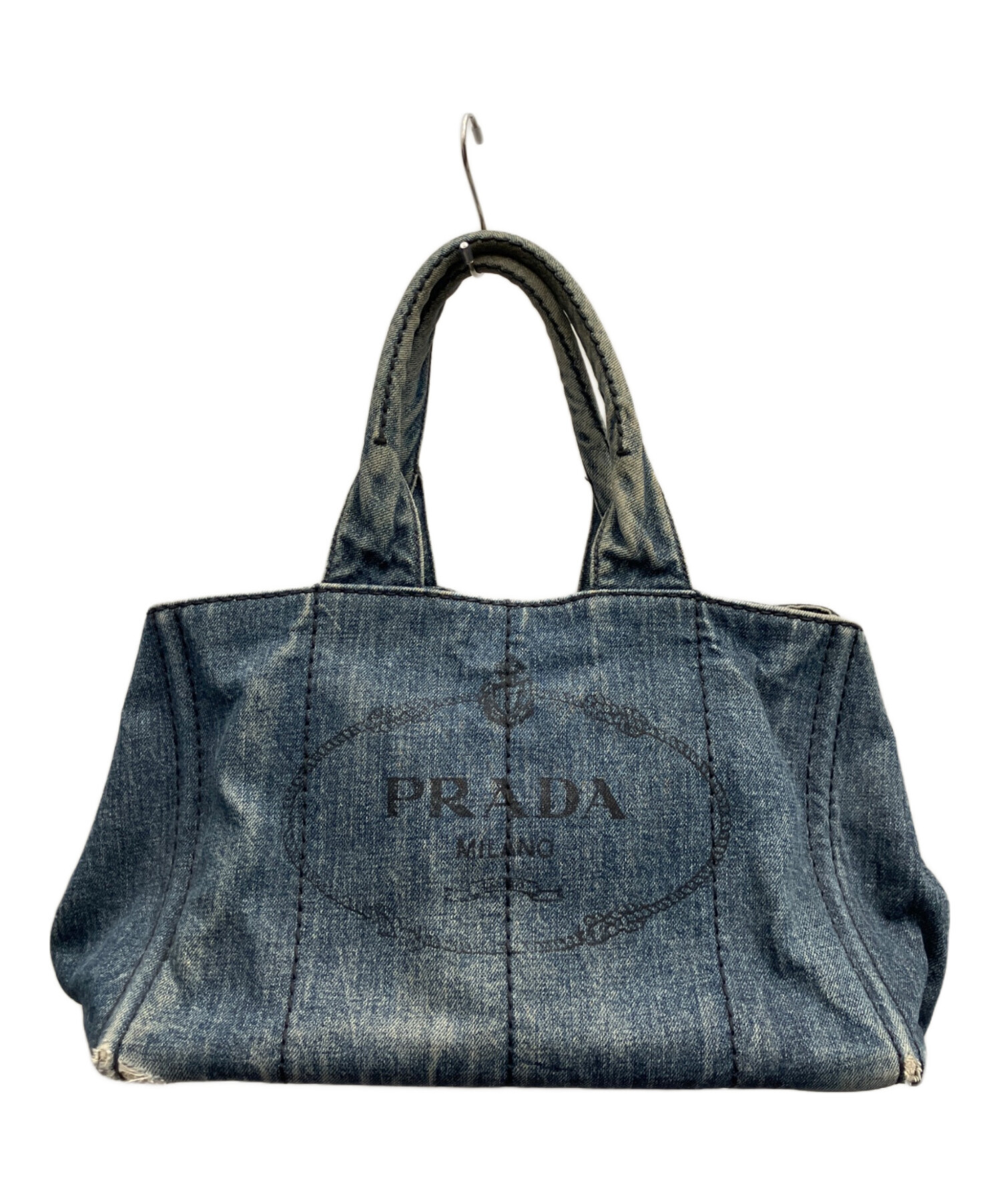 バッグ PRADA Denim Tote Bag B1877B PRADA Denim Tote Bag B1877B