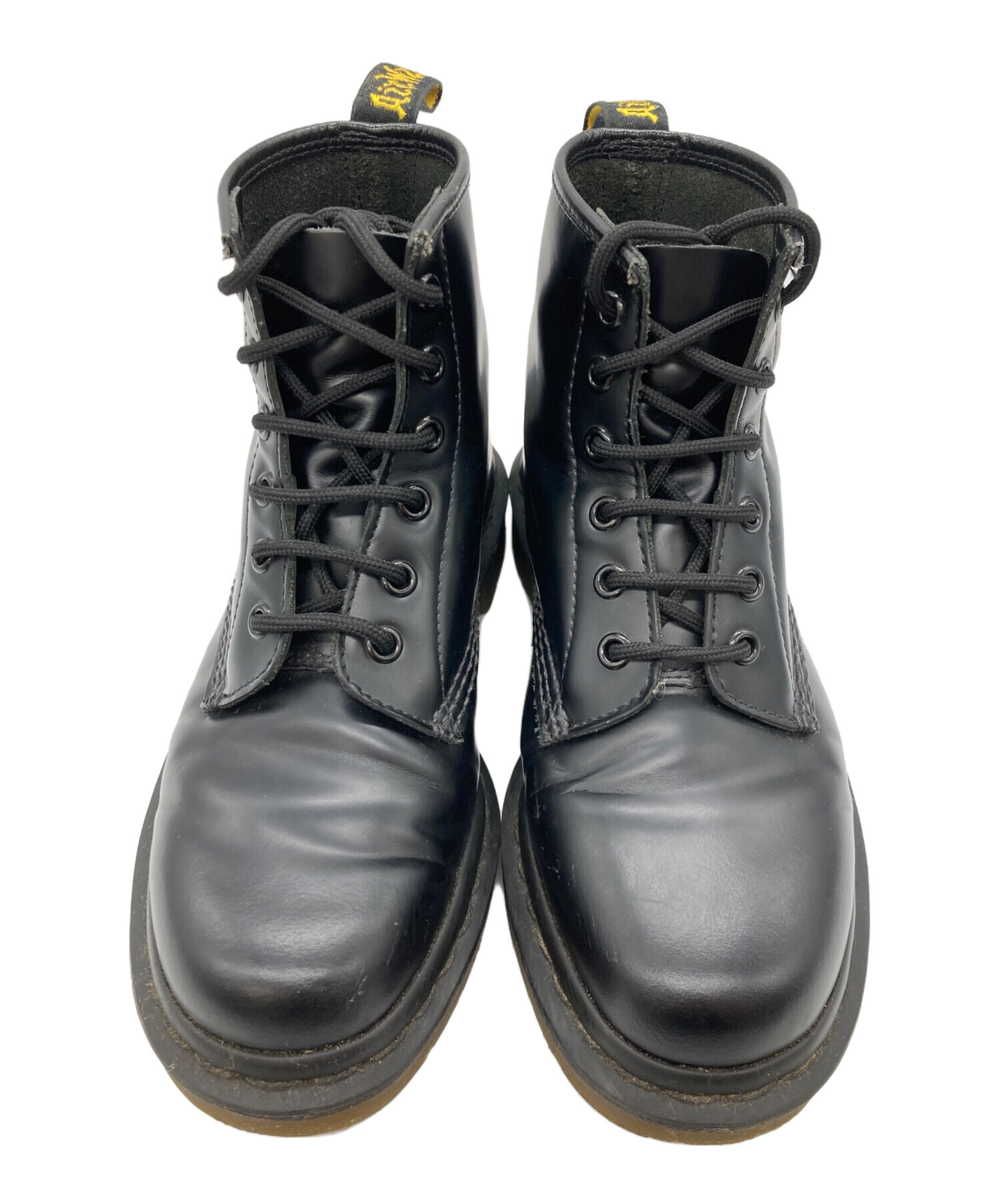 Dr.Martens 6ホール　黒　送料込み 中古・古着通販】Dr.Martens (ドクターマーチン) 6ホールブーツ