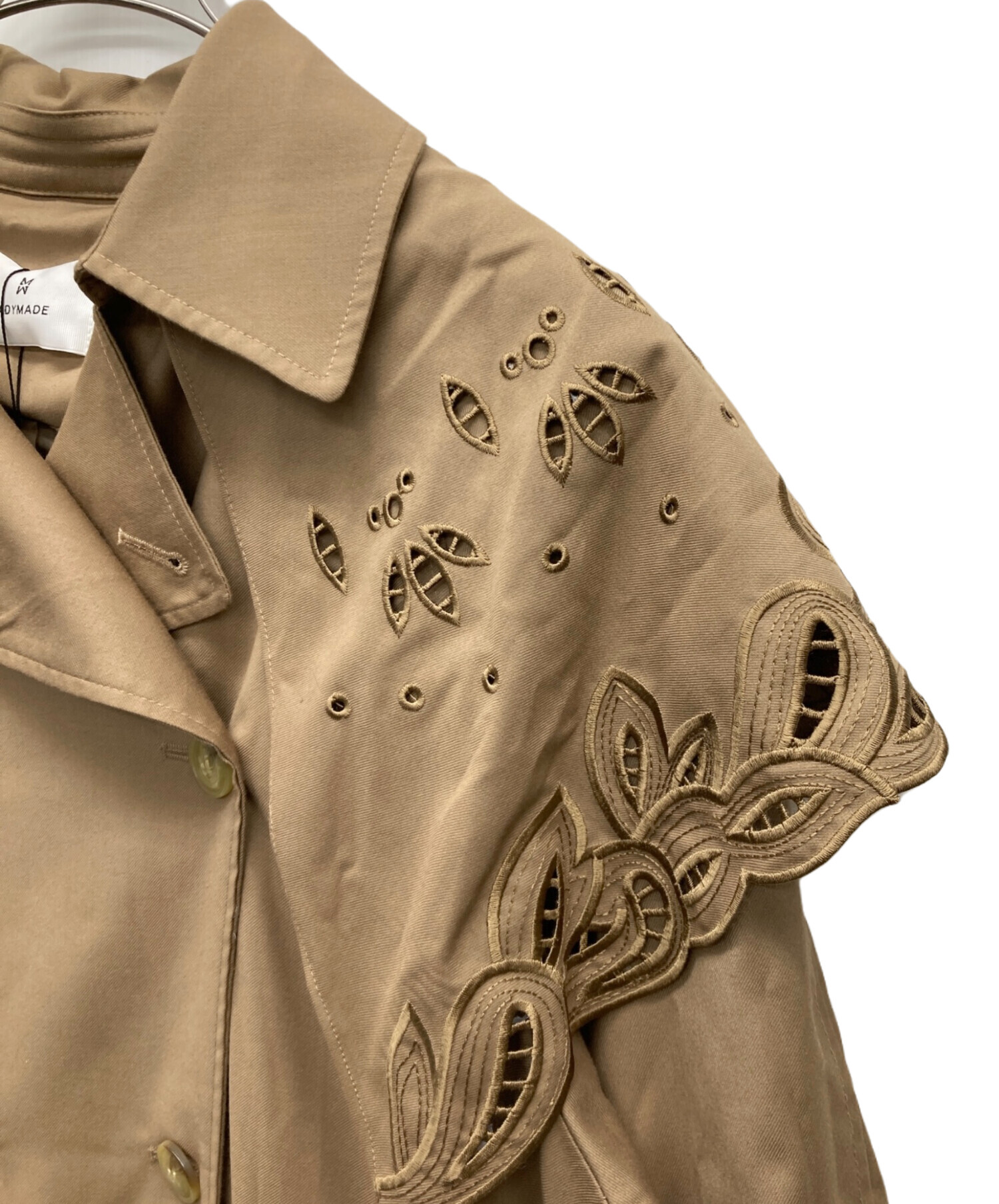 希少 READYMADE TRENCH COAT レディメイド トレンチコート 中古・古着通販】LADYMADE (レディメイド) トレンチコート ベージュ