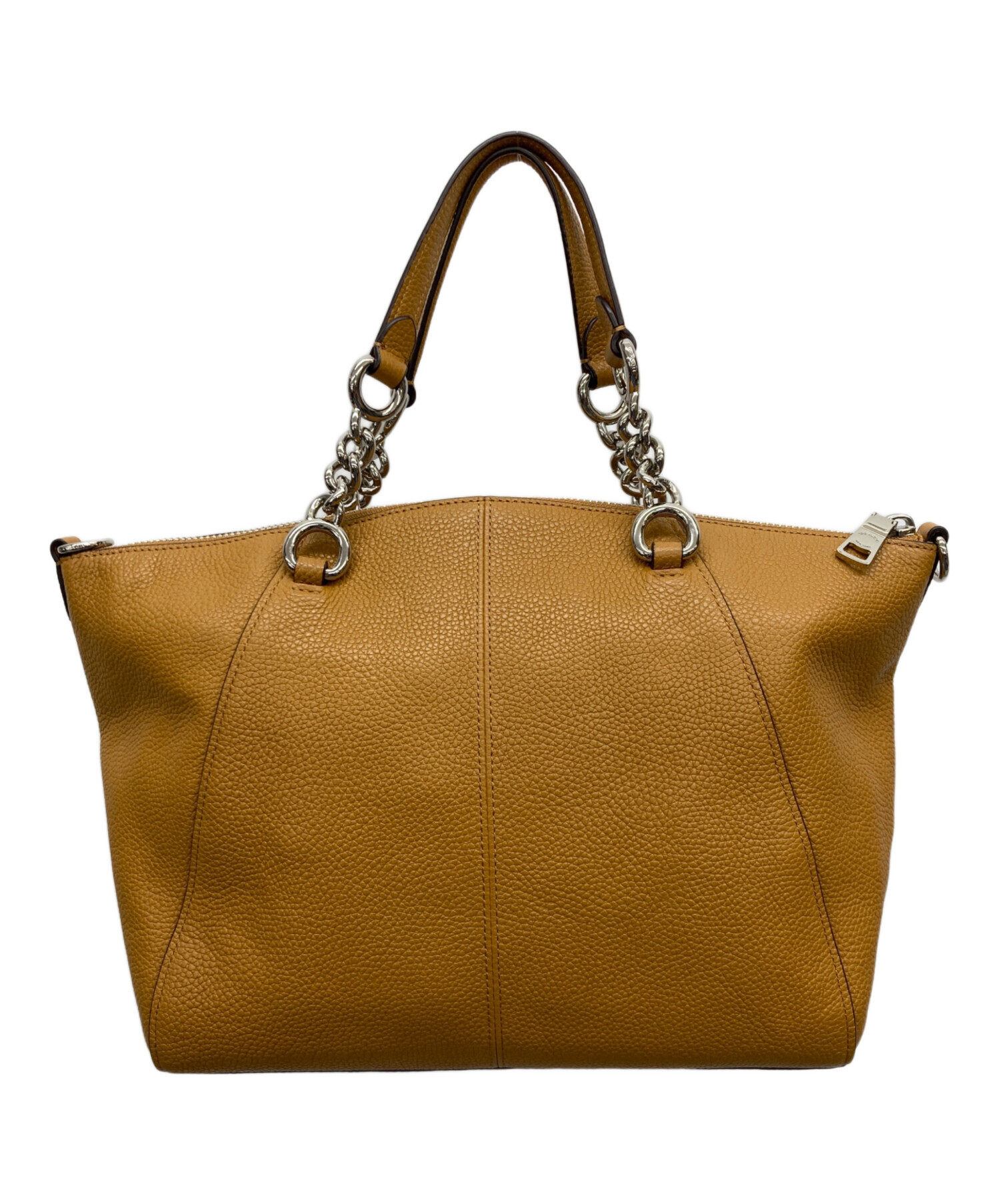 中古・古着通販】COACH (コーチ) 2WAYショルダーバッグ キャメル 