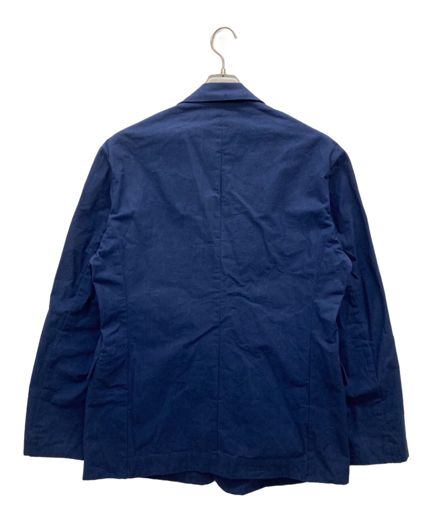 中古・古着通販】man-tle (マントル) テーラードジャケット ネイビー 