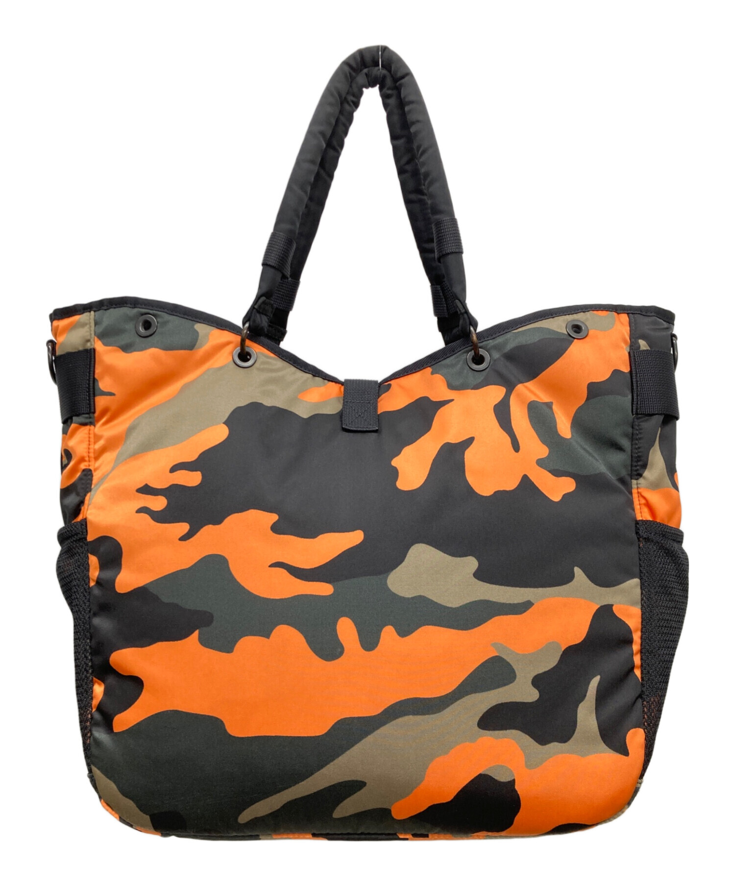中古・古着通販】PORTER (ポーター) PS CAMO2WAYトートバッグ オレンジ