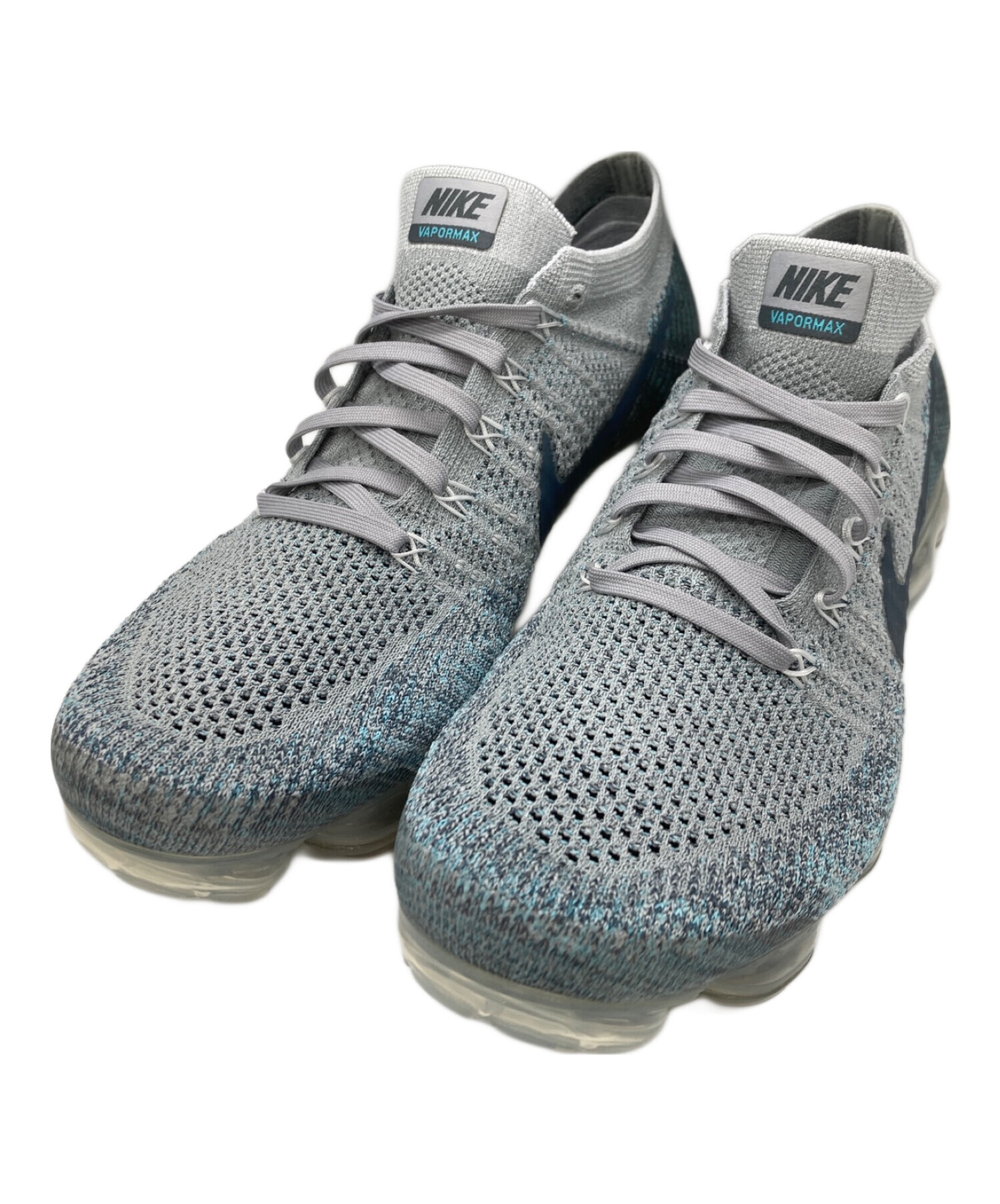 中古・古着通販】NIKE (ナイキ) AIR VAPORMAX FLYKNIT グレー サイズ 