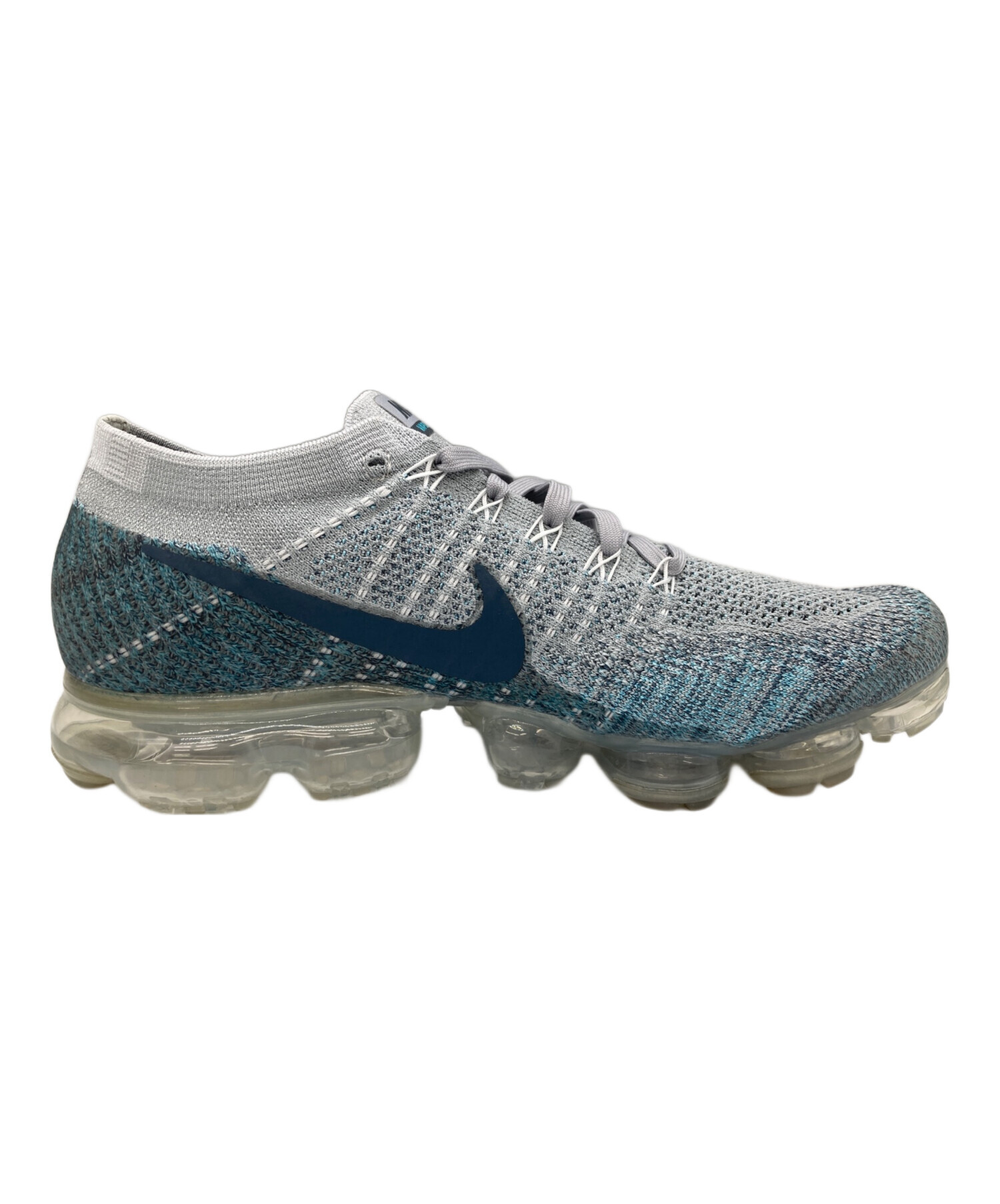 中古・古着通販】NIKE (ナイキ) AIR VAPORMAX FLYKNIT グレー サイズ 