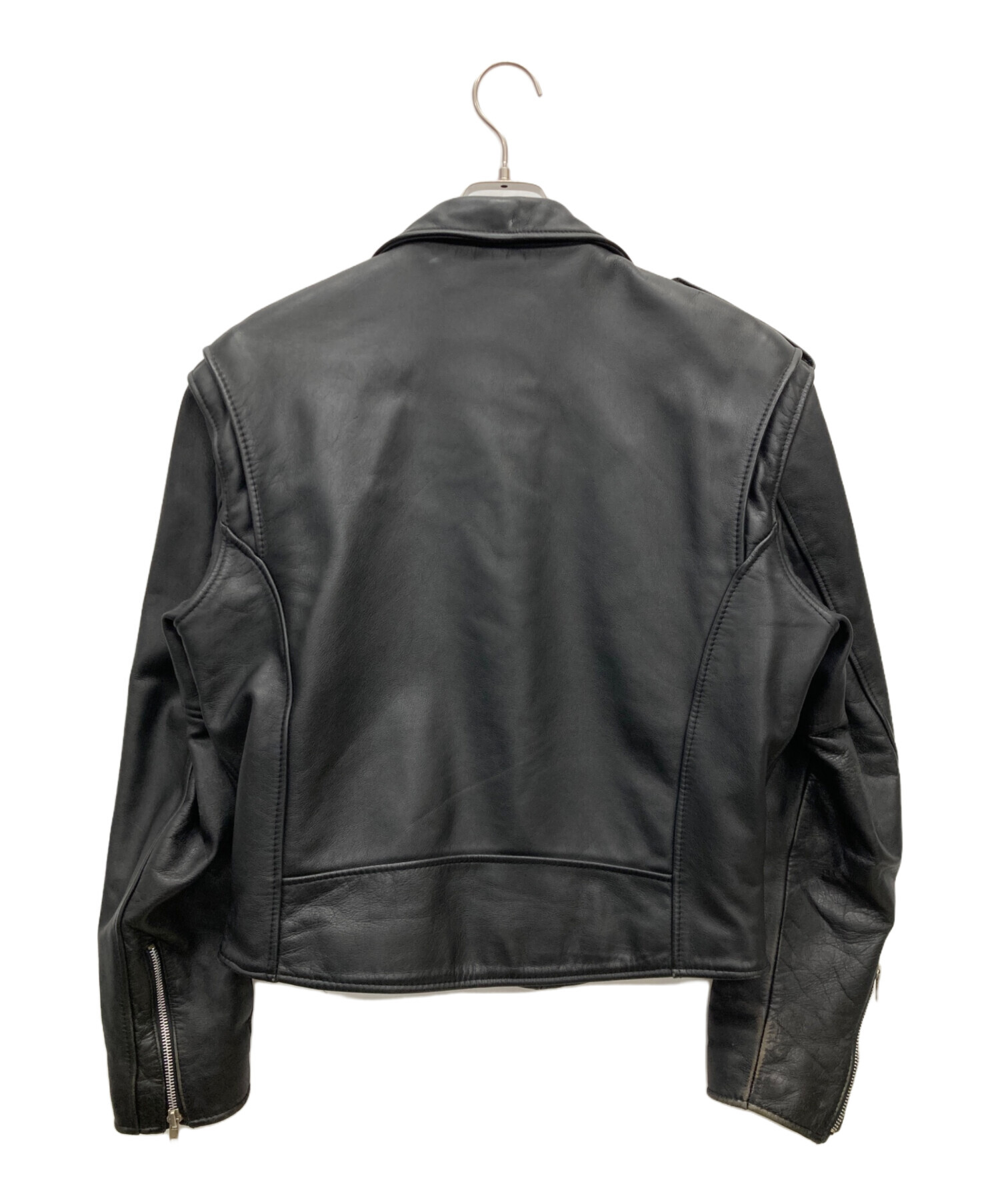 Harley-Davidson ブラックレザージャケット 42サイズ 中古・古着通販】HARLEY-DAVIDSON (ハーレーダビッドソン) レザー