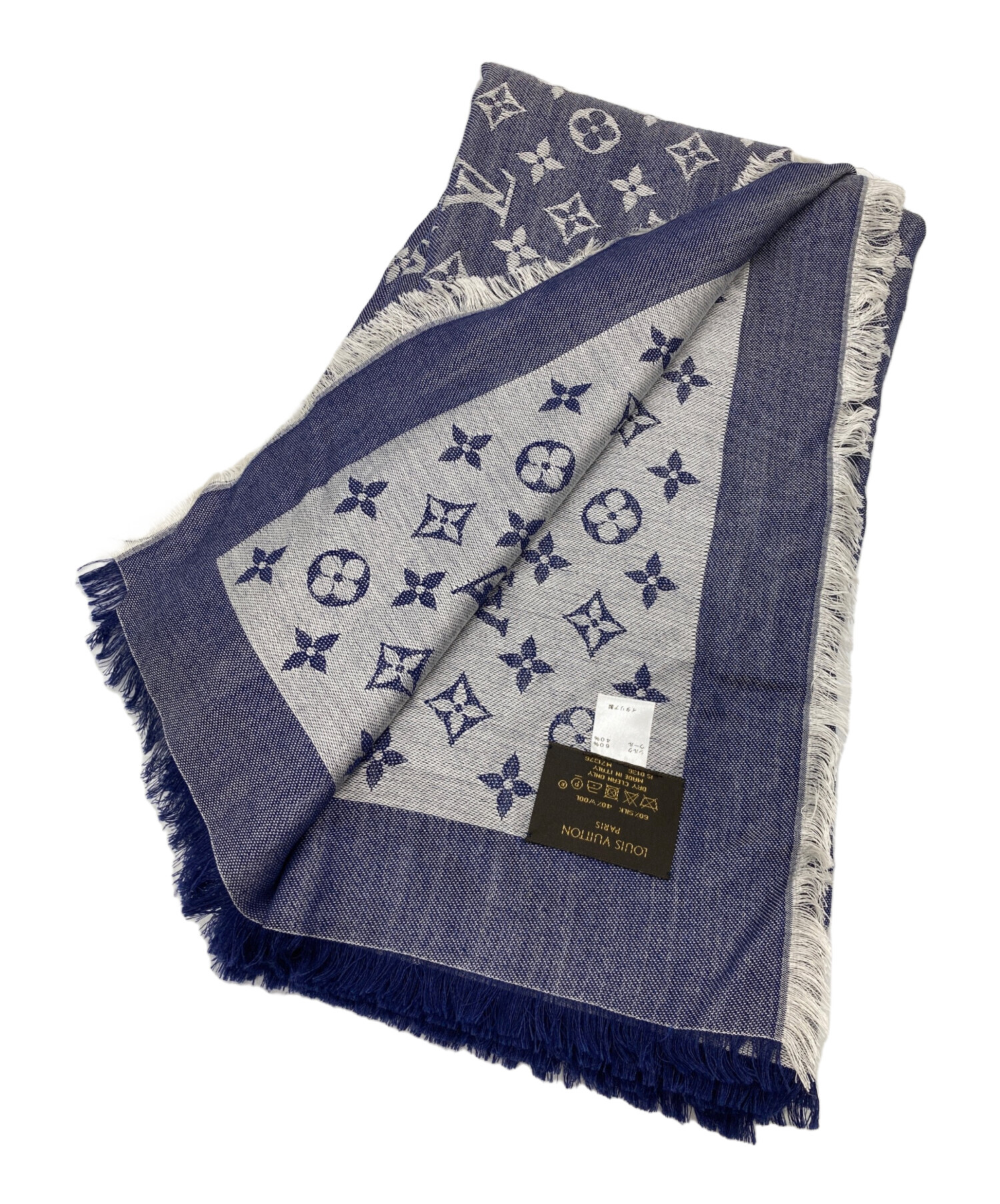 ヴィトン モノグラムデニム ショール ショール・モノグラム デニム S00