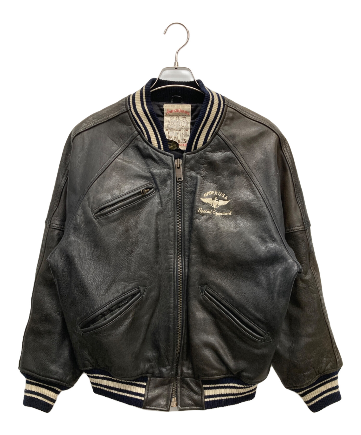 中古・古着通販】AVIREX (アヴィレックス) 90sフェードレザー