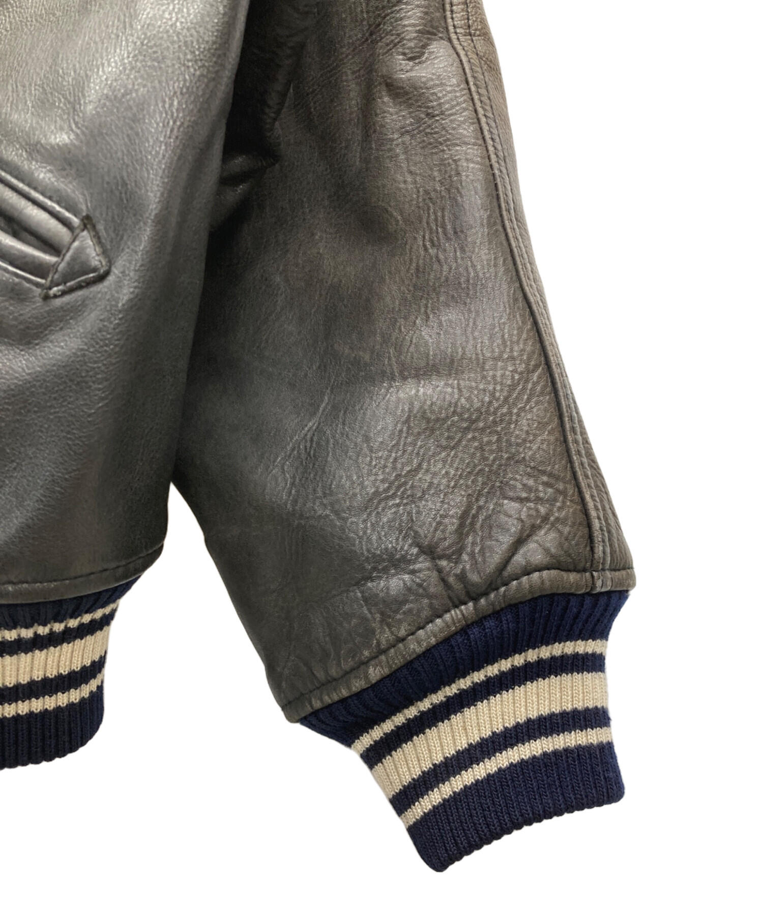 中古・古着通販】AVIREX (アヴィレックス) 90sフェードレザー