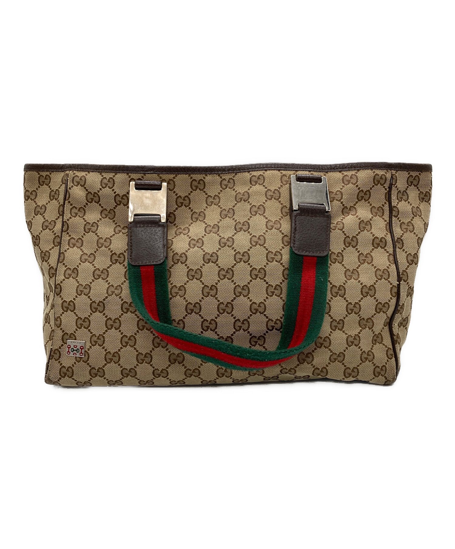 中古・古着通販】GUCCI (グッチ) ハンドバッグホースビット GG 
