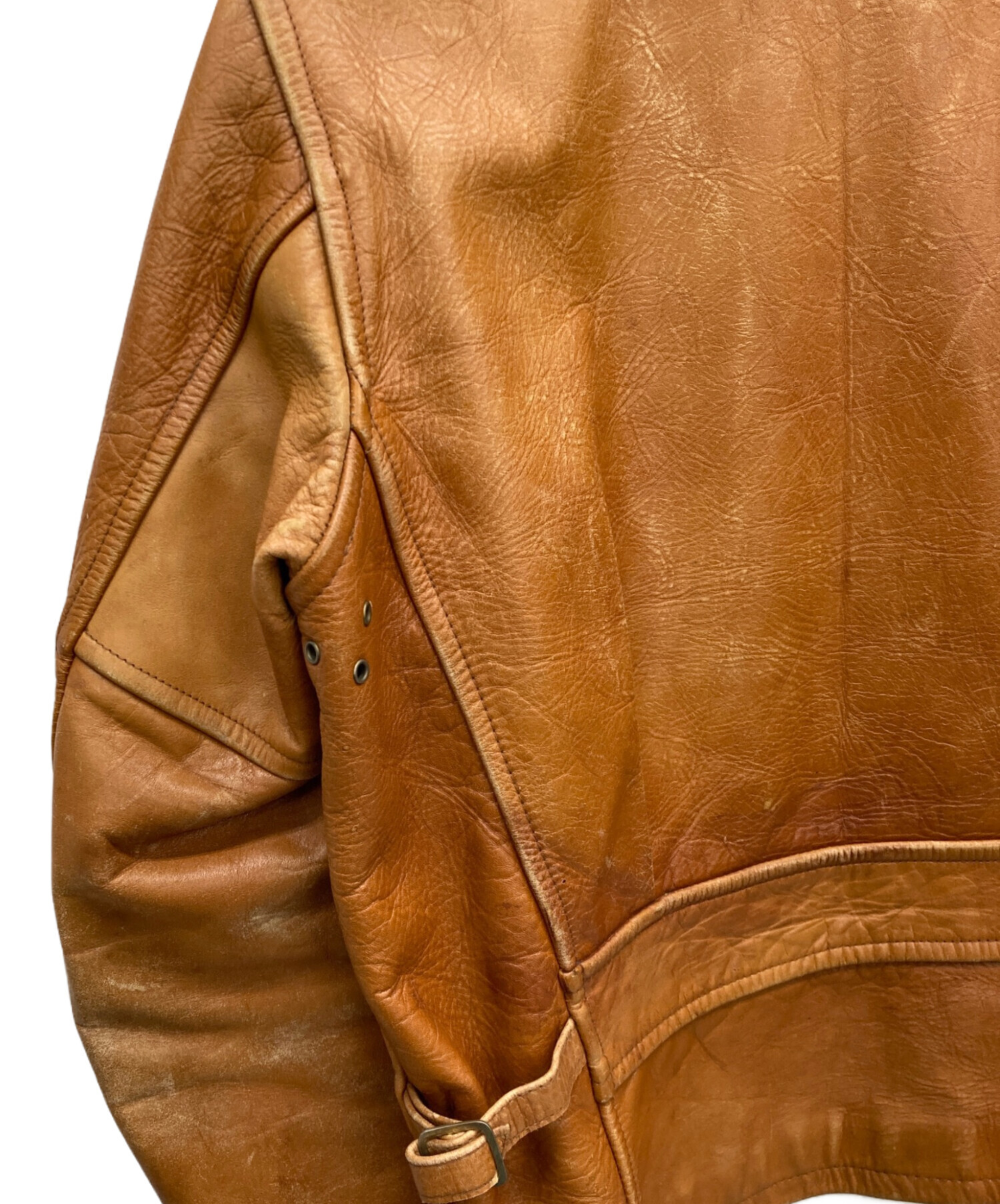 中古・古着通販】INDIAN (インディアン) レザージャケット ブラウン