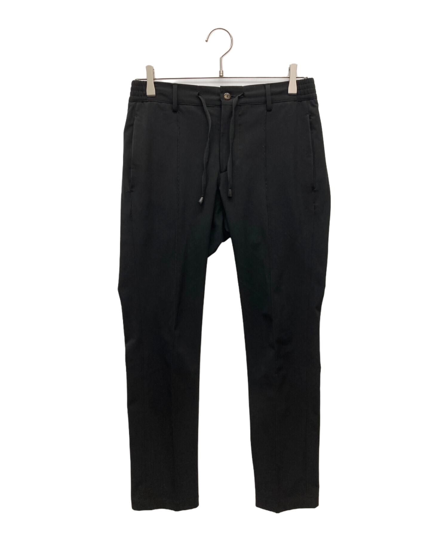 giabsarchivio スラックス 42 giabsarchivio / 別注 MASACCIO サキソニー 1プリーツ ドローコード