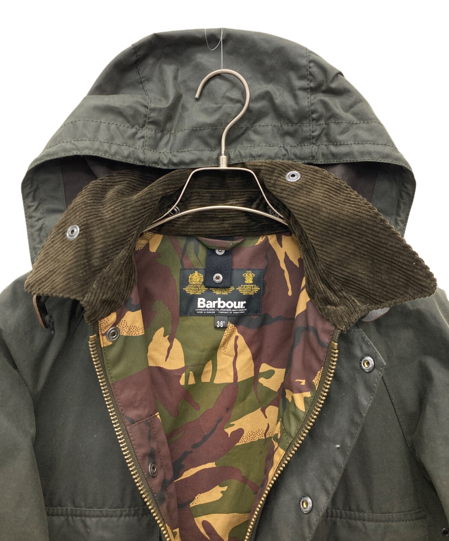 中古・古着通販】Barbour (バブアー) ビデイルワックスジャケット