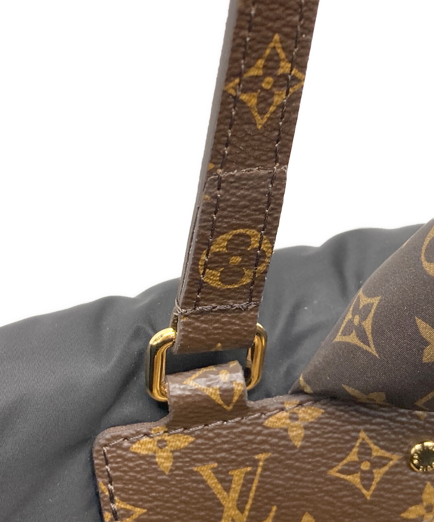 最終セールLouis Vuitton キルティング ブラックハンドバッグ 中古・古着通販】LOUIS VUITTON (ルイ ヴィトン) バッグ ブラック
