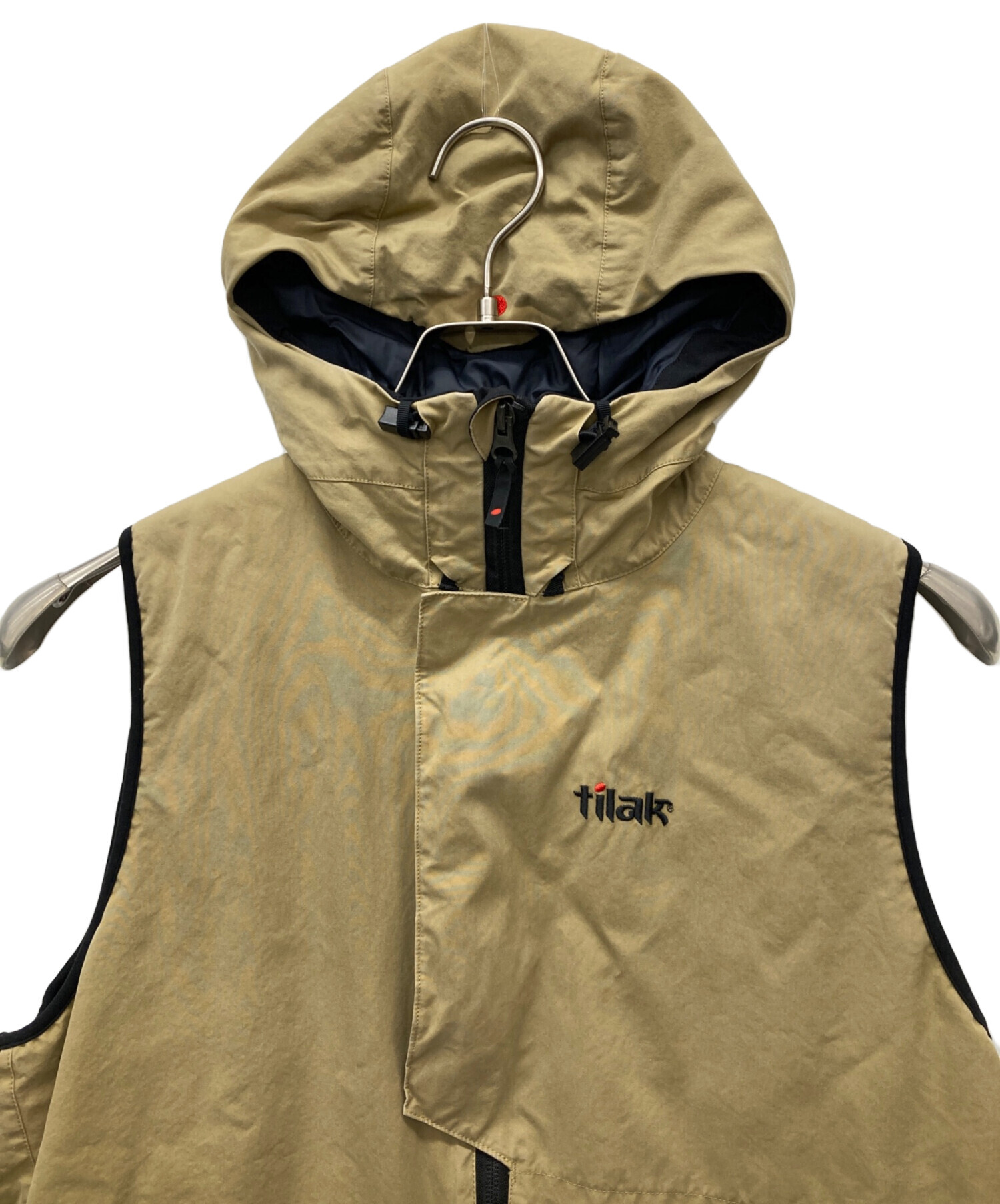 中古・古着通販】tilak (ティラック) 中綿ベスト ベージュ サイズ:SIZE