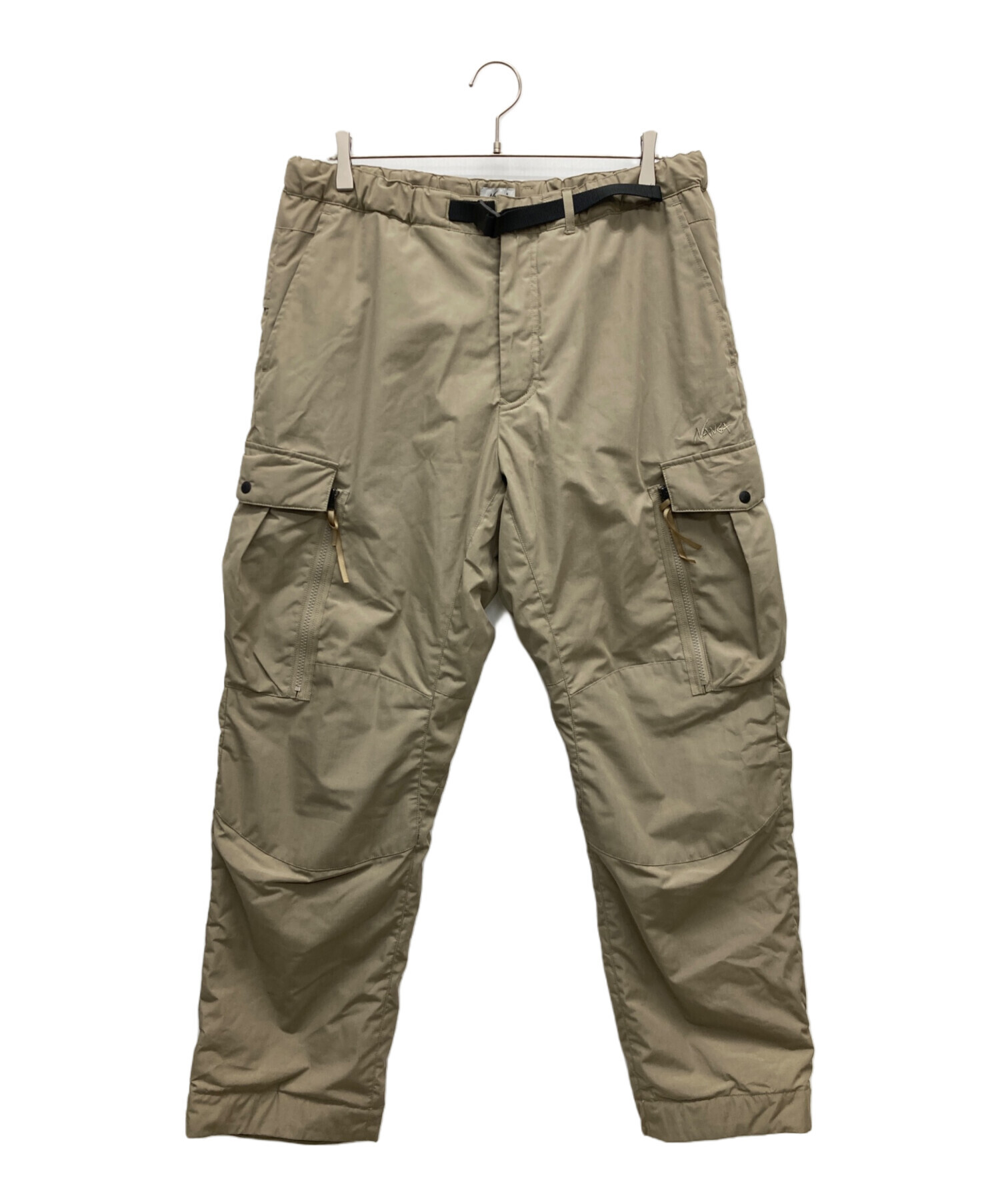 中古・古着通販】NANGA (ナンガ) タキビダウンパンツ ベージュ 中古・古着通販】NANGA (ナンガ) タキビダウンパンツ ベージュ