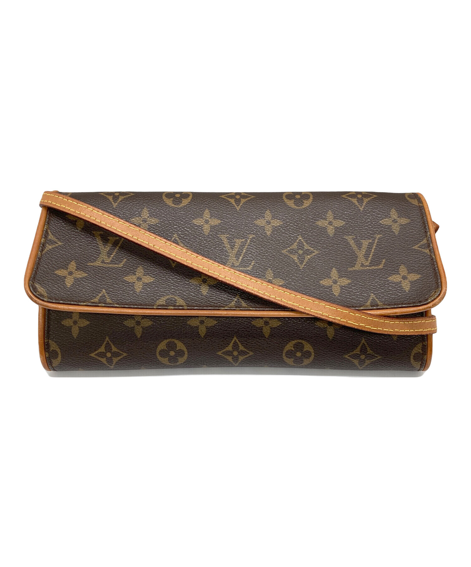 【re様】ポシェットツインgm LOUIS VUITTON 中古・古着通販】LOUIS VUITTON (ルイ ヴィトン) モノグラム
