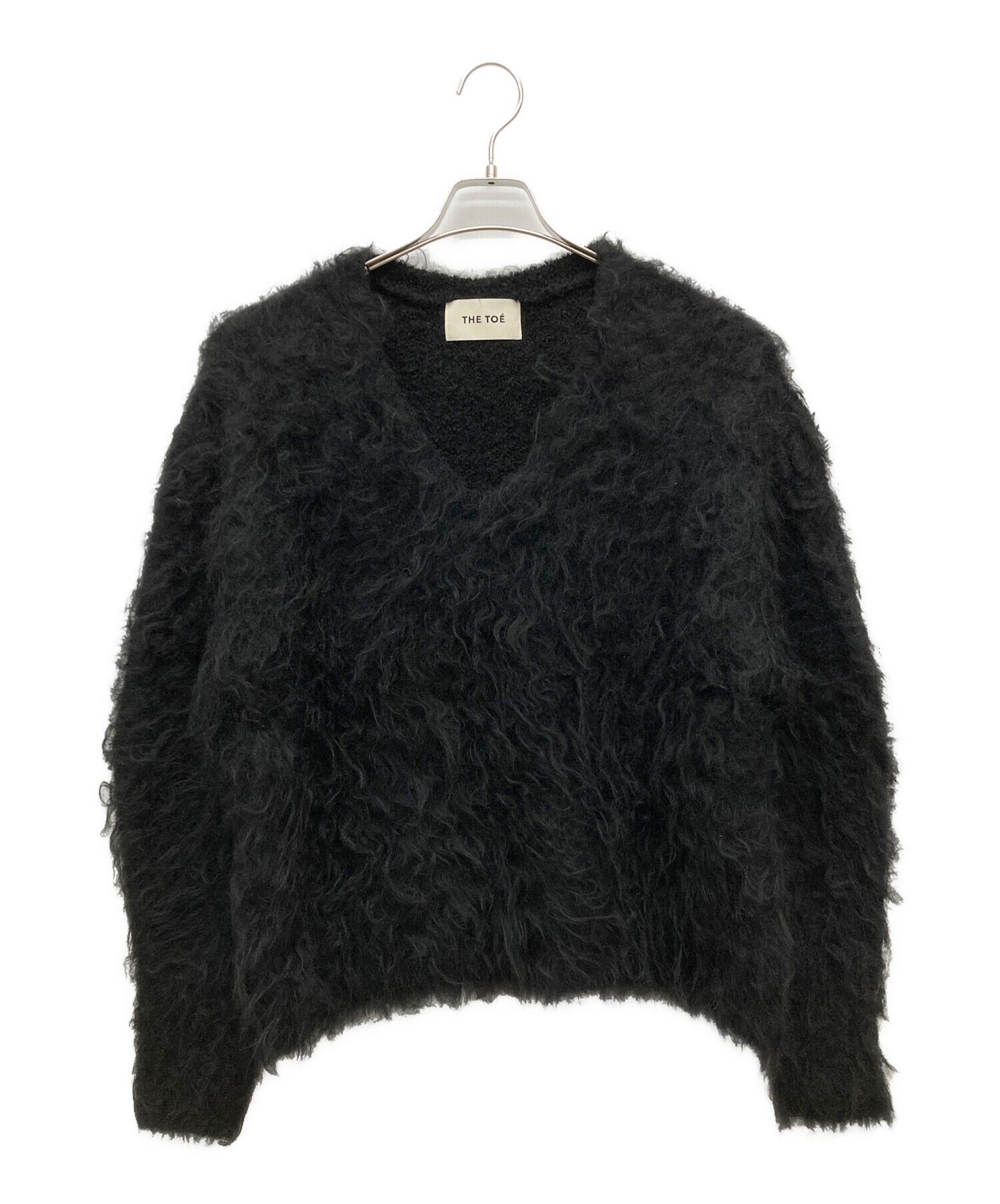 THE TOÉ シャギーニットトップス Pigalle shaggy Vneck knit – THE TOÉ