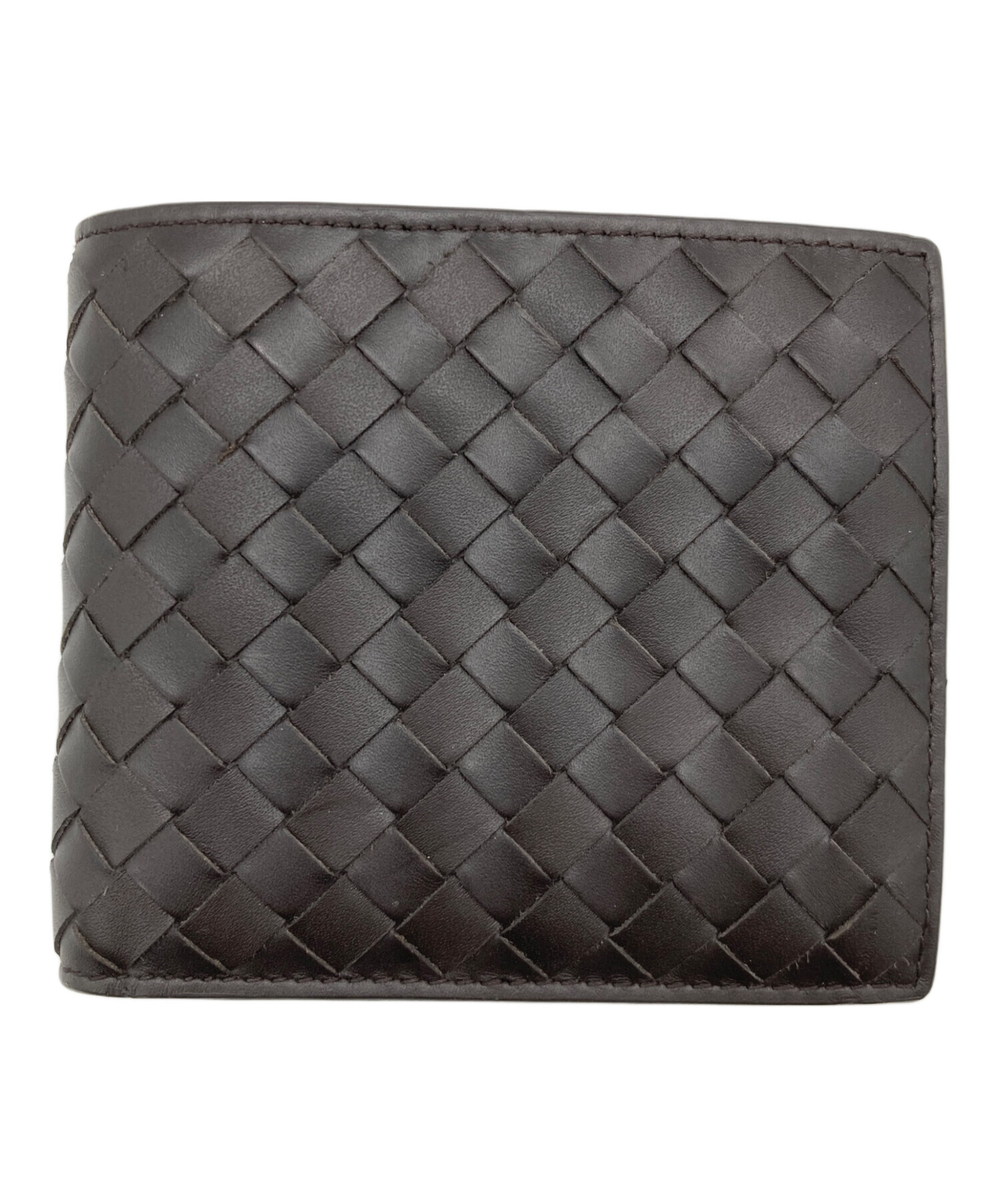 BOTTEGA VENETA ボッテガベネタ 財布・ケース  シルバー 【古着】【中古】【送料無料】 中古・古着通販】BOTTEGA VENETA (ボッテガベネタ) レザー財布