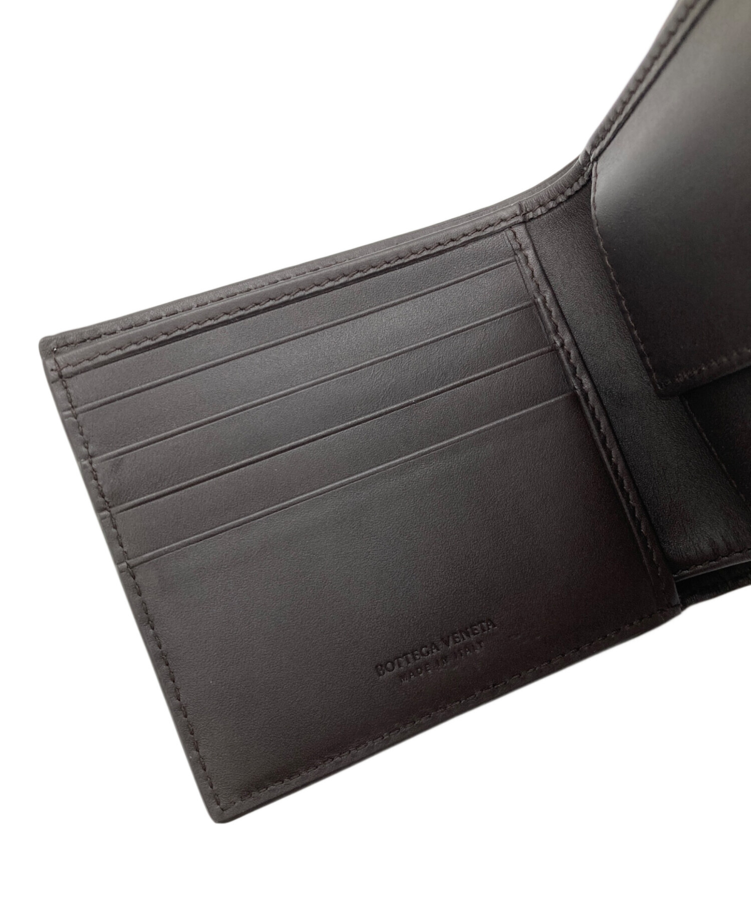 中古・古着通販】BOTTEGA VENETA (ボッテガベネタ) 2つ折りウォレット