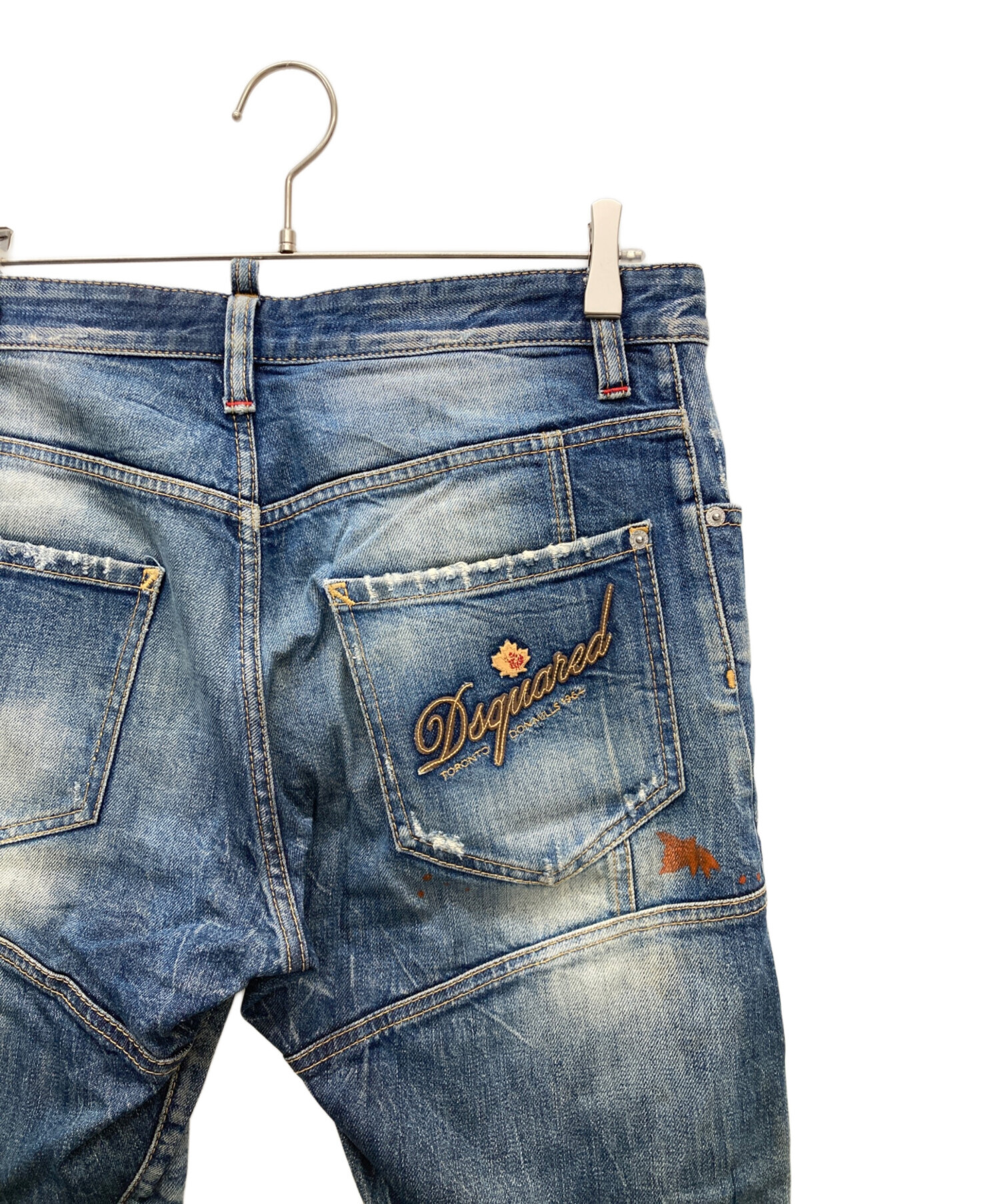 中古・古着通販】DSQUARED2 (ディースクエアード) デニムパンツ