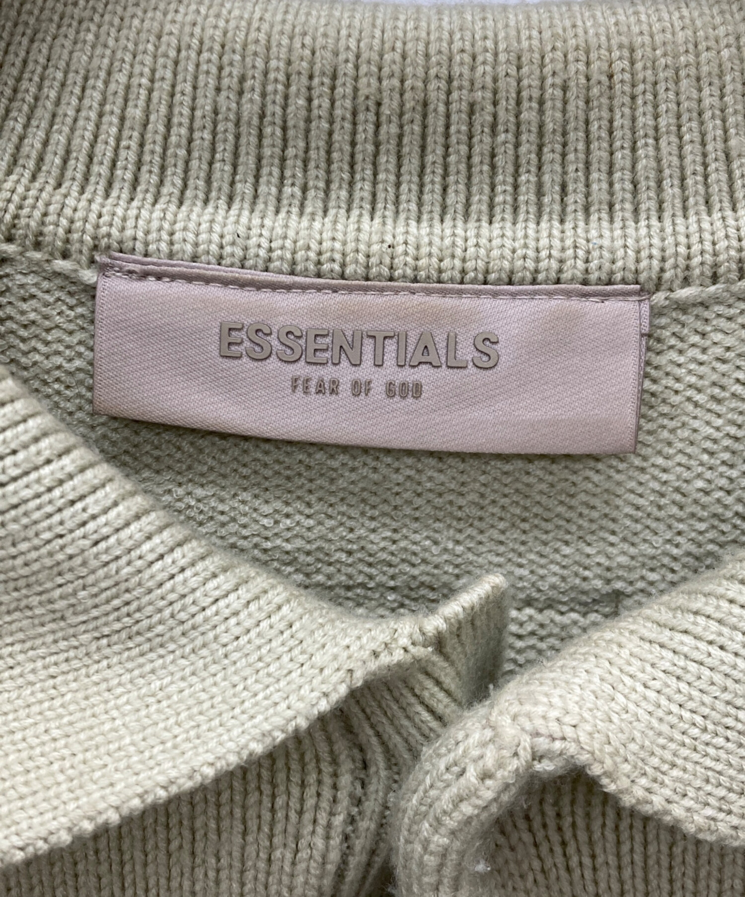 中古・古着通販】ESSENTIALS (エッセンシャルズ) 1997ロゴニット