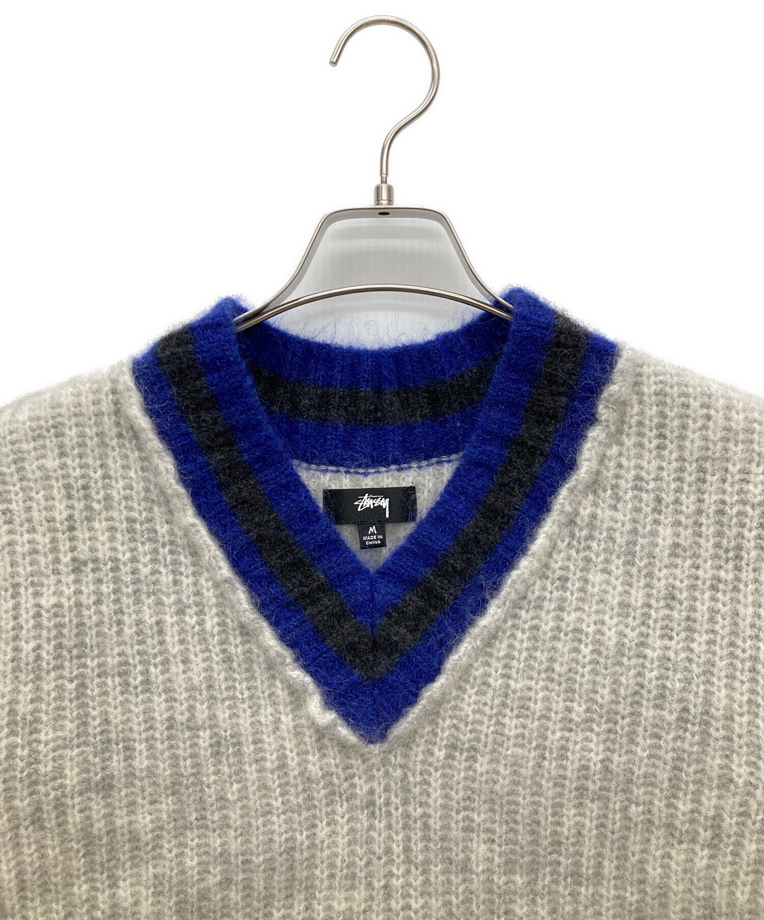 STUSSY モヘア テニス ニット セーター M Stussy Mohair Tennis 