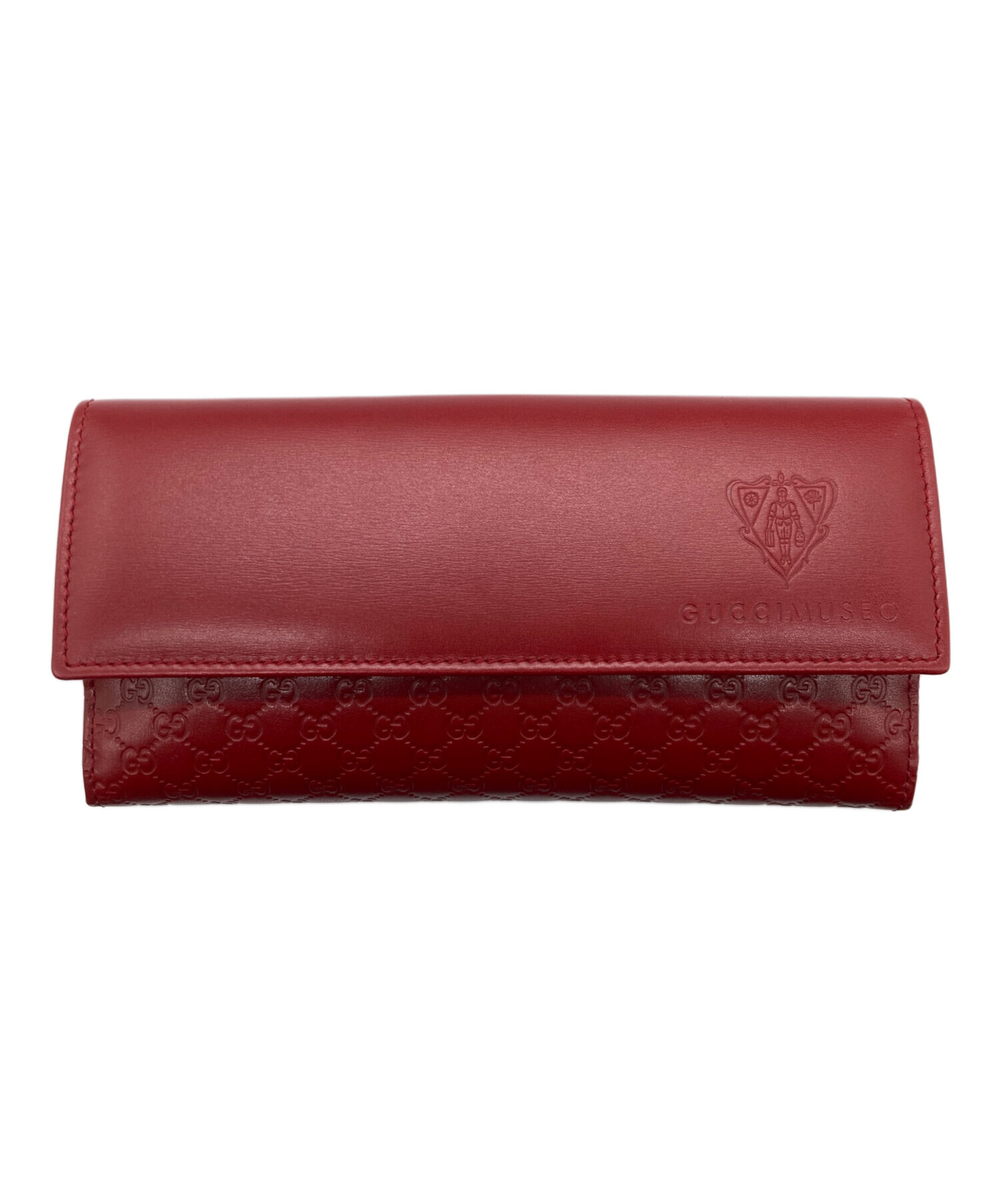 中古・古着通販】GUCCI (グッチ) 長財布 レッド｜ブランド・古着通販 