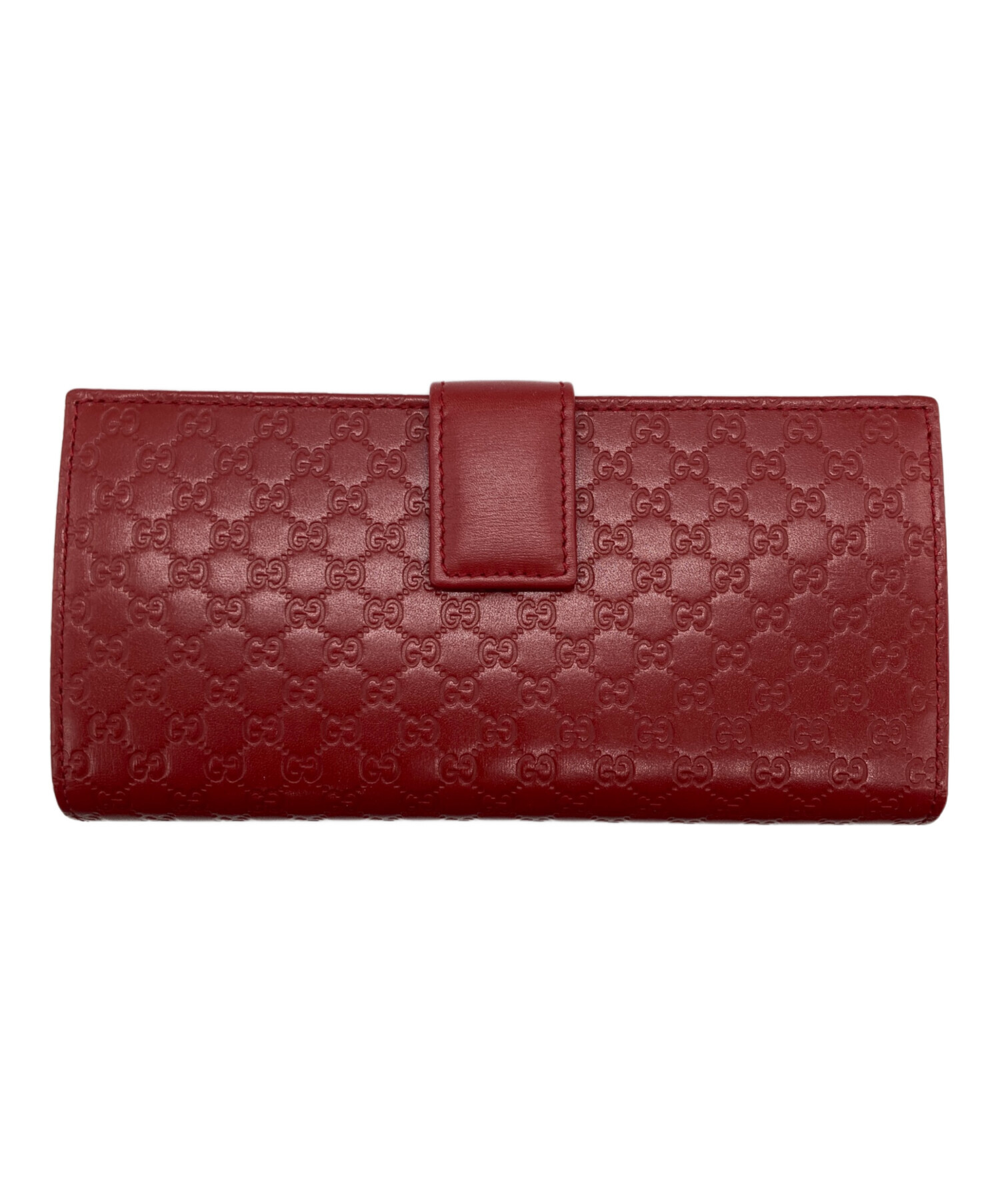 中古・古着通販】GUCCI (グッチ) 長財布 レッド｜ブランド・古着通販 
