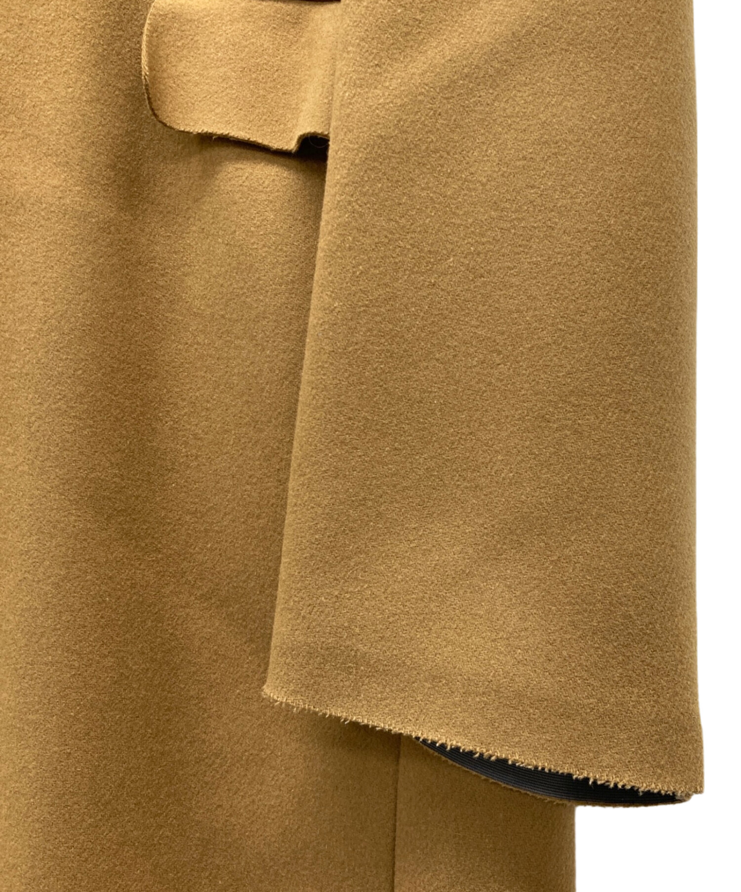 中古・古着通販】SUNSEA (サンシー) ウールコート ベージュ サイズ