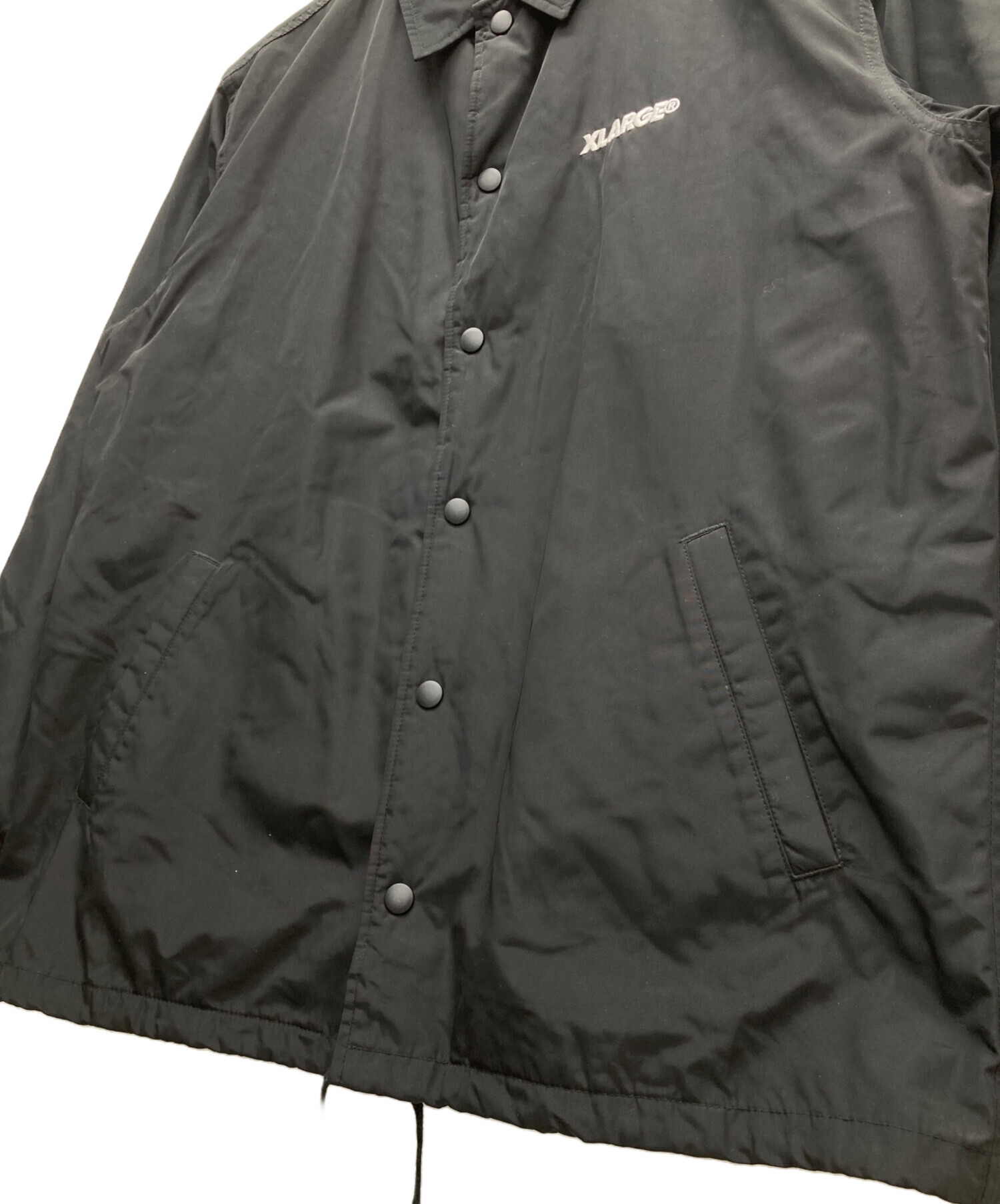 【新品未使用】ルースイソンラ 昇華 ボア コーチ ジャケット L ブラック 廃盤 中古・古着通販】X-LARGE (エクストララージ) 裏ボアコーチジャケット