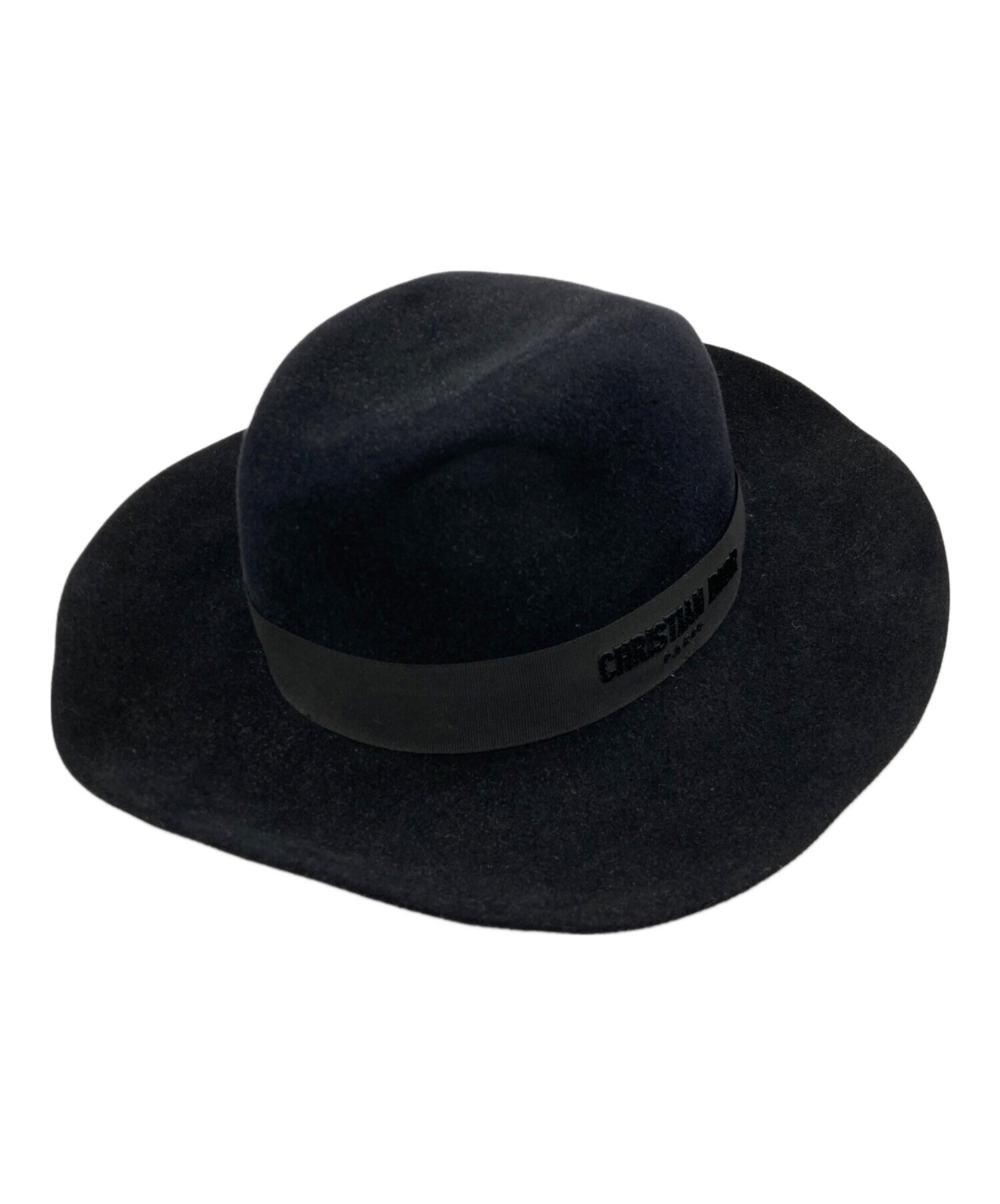 Christian Dior クリスチャンディオール 黒 ブラック 帽子 ハット 中古・古着通販】Christian Dior (クリスチャン ディオール) ハット