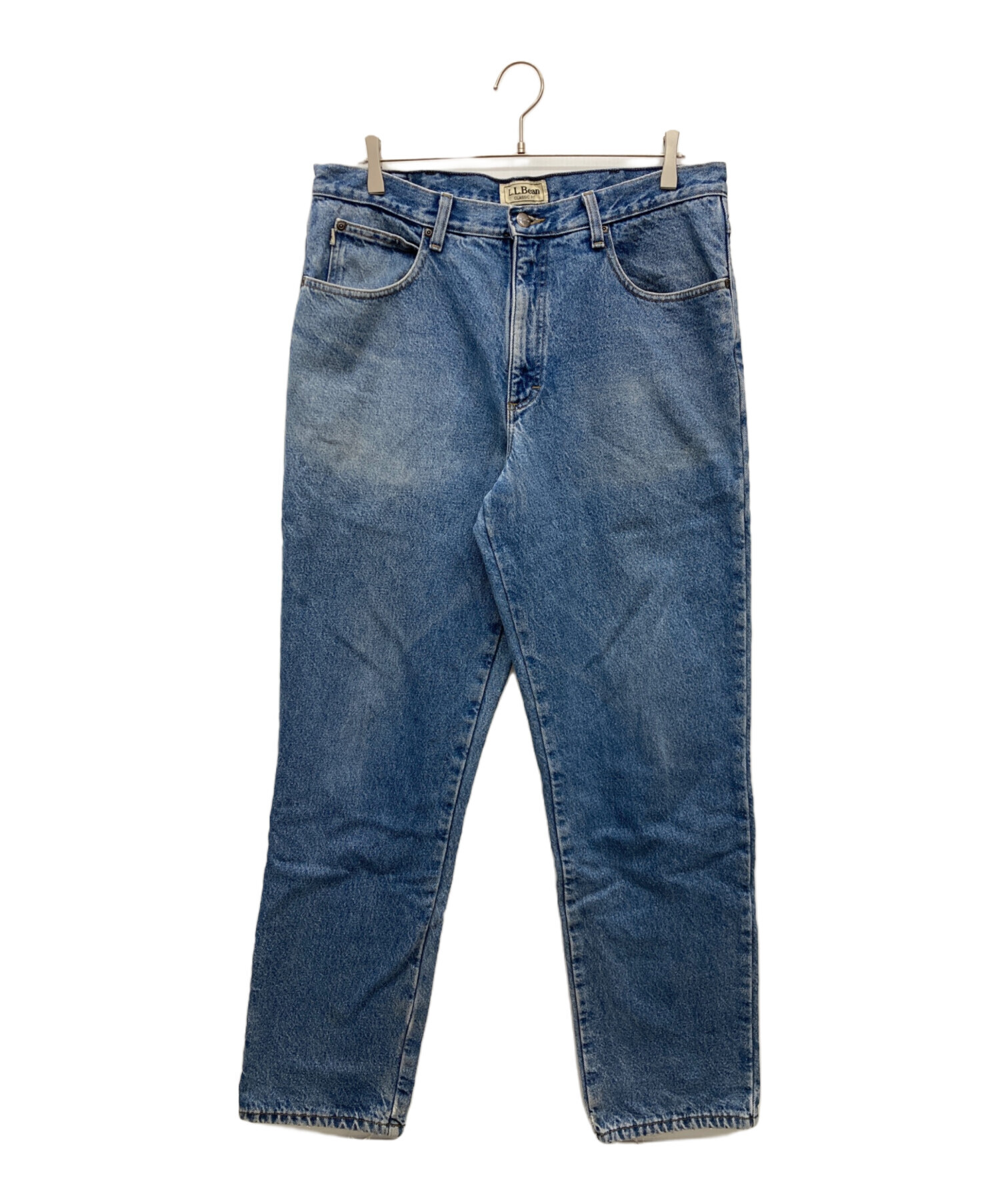 中古・古着通販】L.L.Bean (エルエルビーン) デニムパンツ インディゴ 中古・古着通販】L.L.Bean (エルエルビーン) デニムパンツ インディゴ