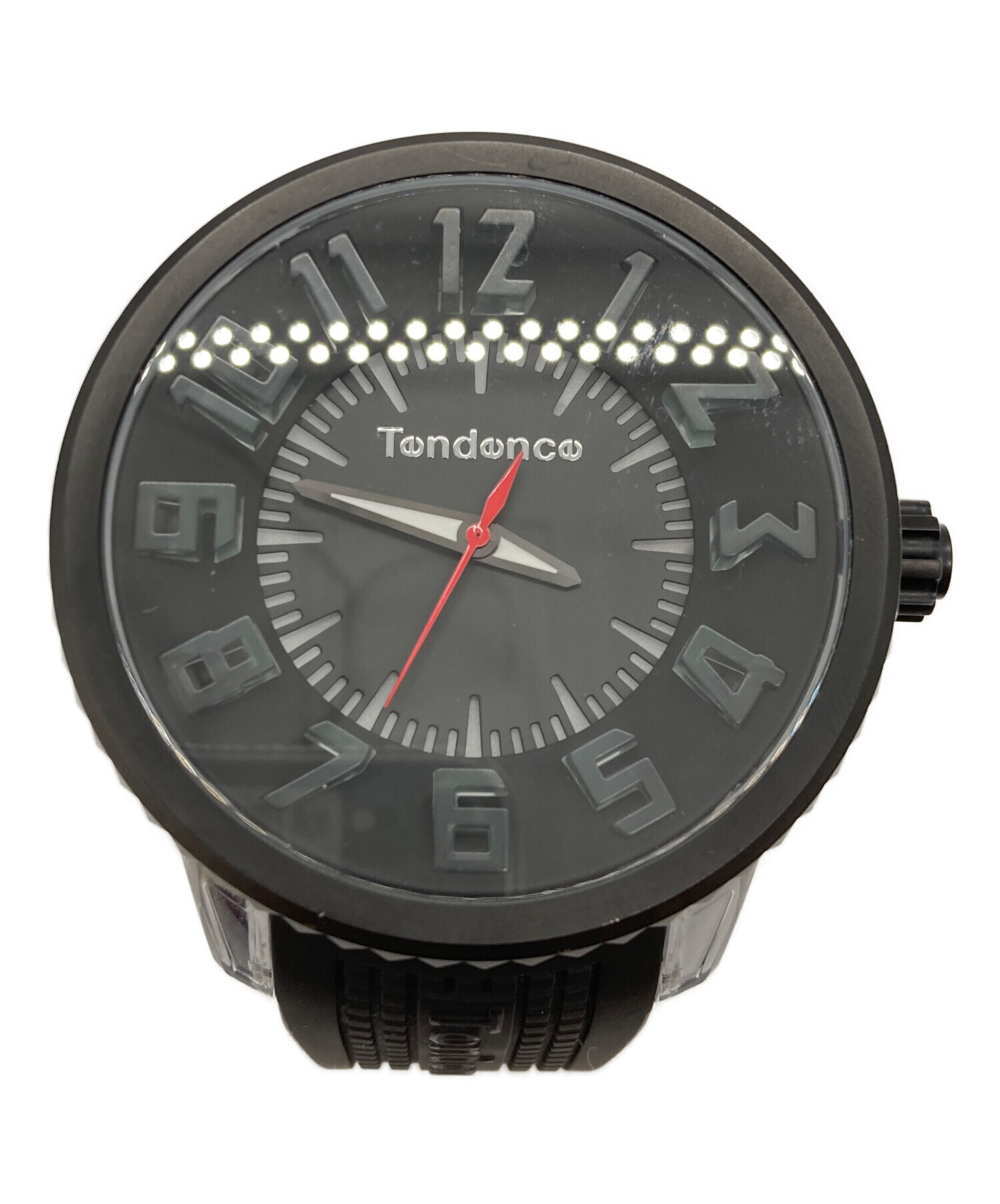 中古・古着通販】tendence (テンデンス) リストウォッチ ブラック