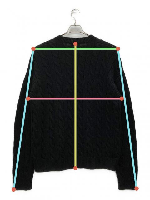 中古・古着通販】PRADA (プラダ) カシミヤケーブルニット 22AW