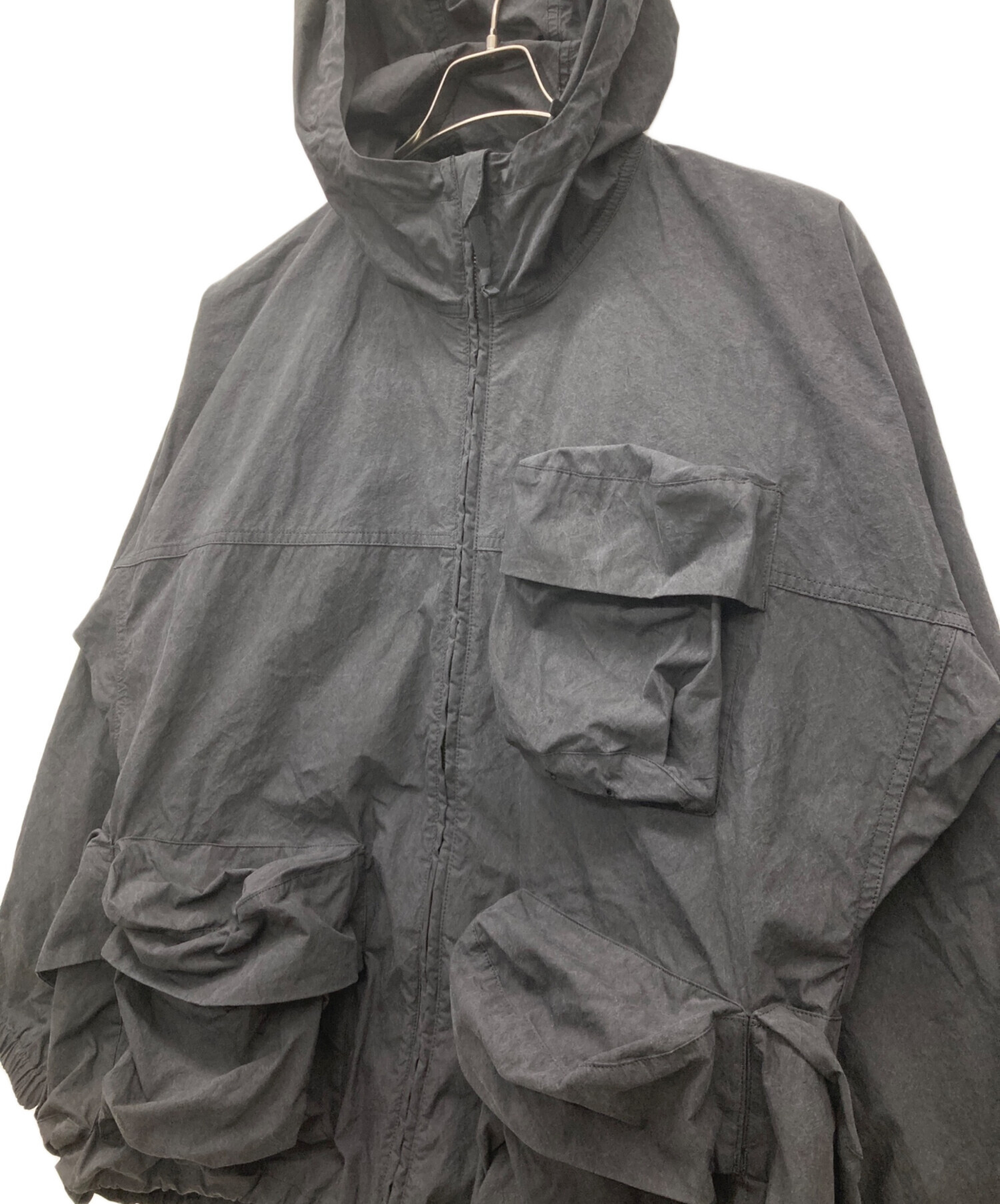 中古・古着通販】Snow peak (スノーピーク) Indigo C/N Parka ブラック 