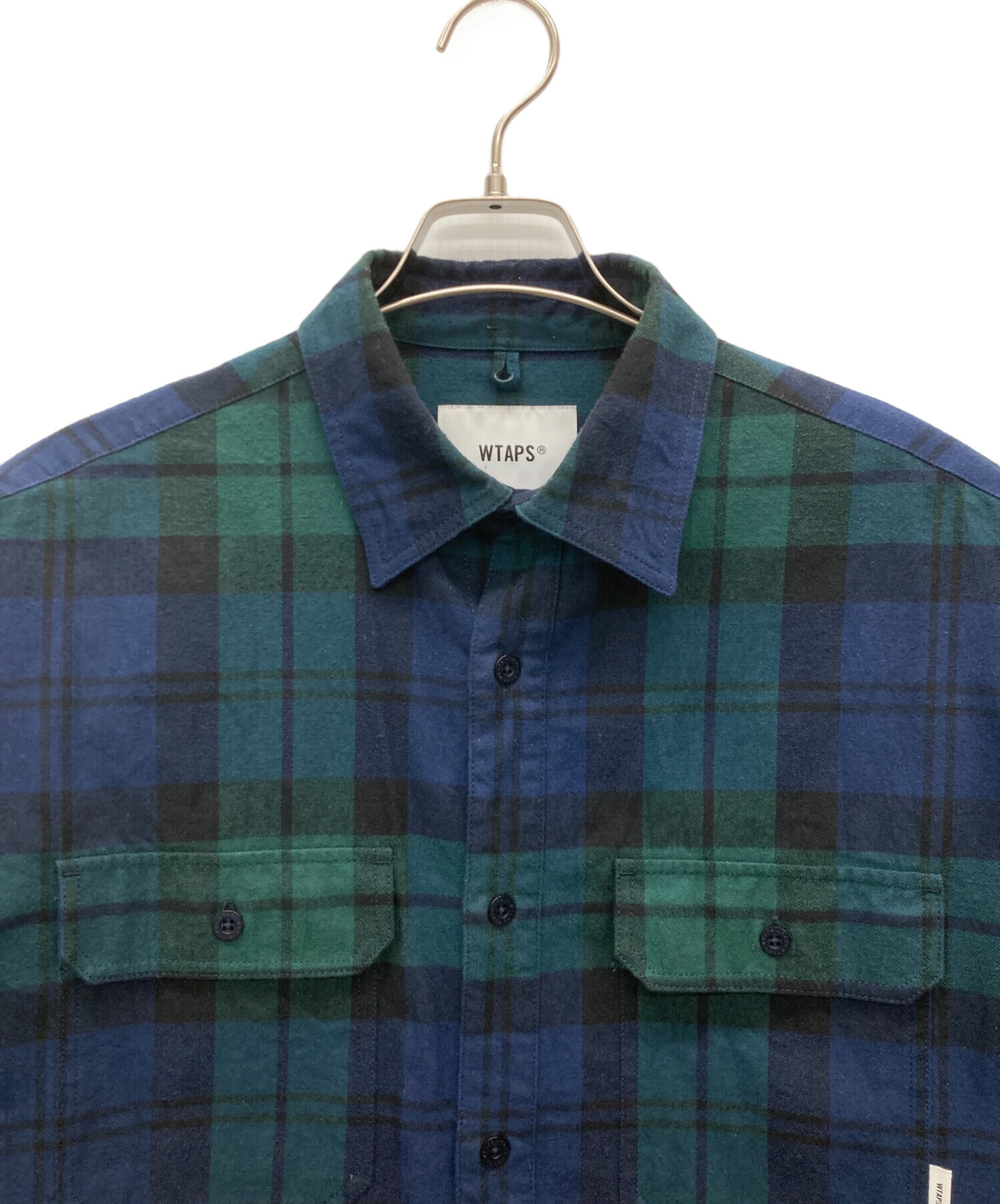 中古・古着通販】WTAPS (ダブルタップス) DECK/LS/COTTON.FLANNEL