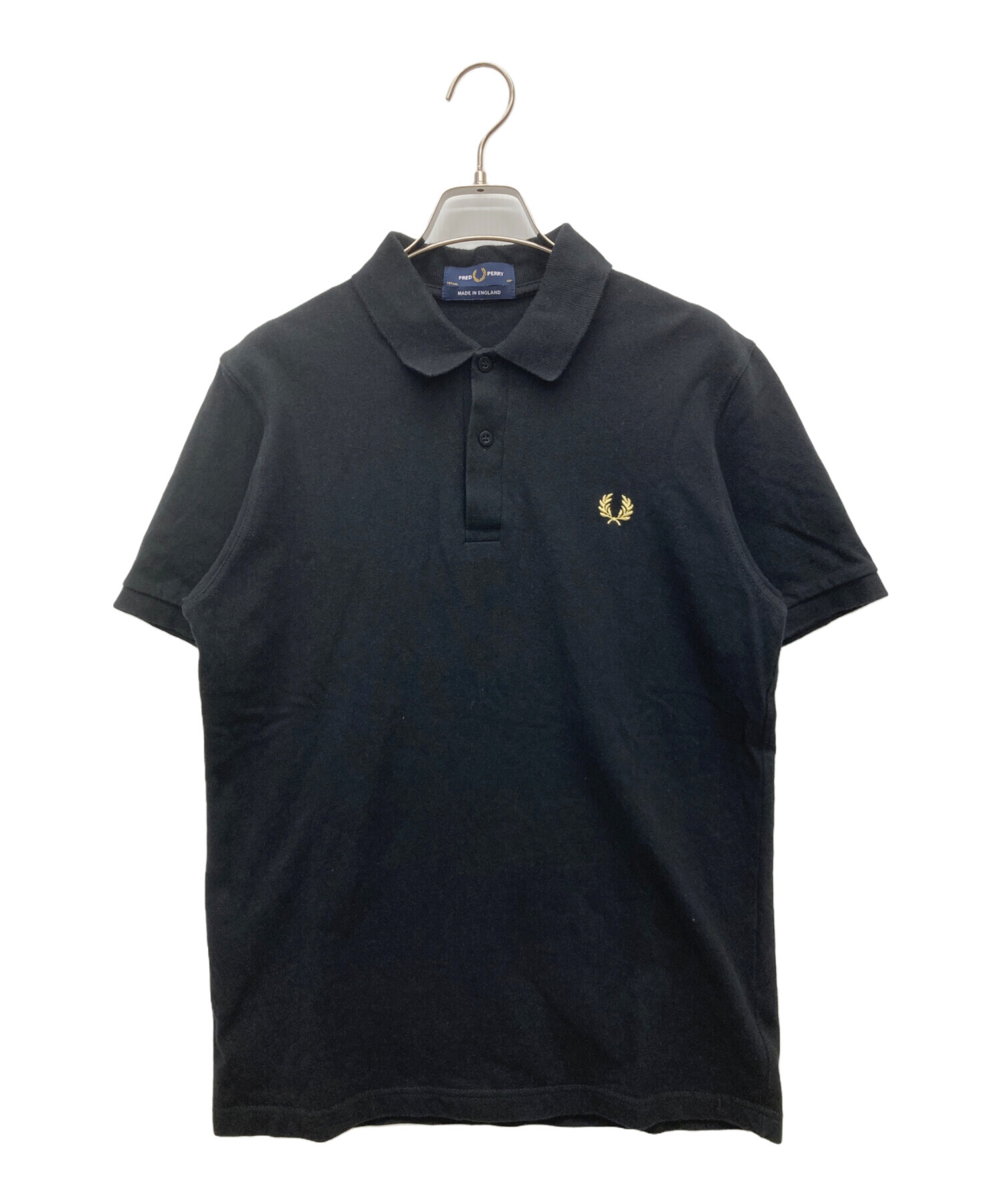 中古・古着通販】FRED PERRY (フレッドペリー) ポロシャツ ブラック 