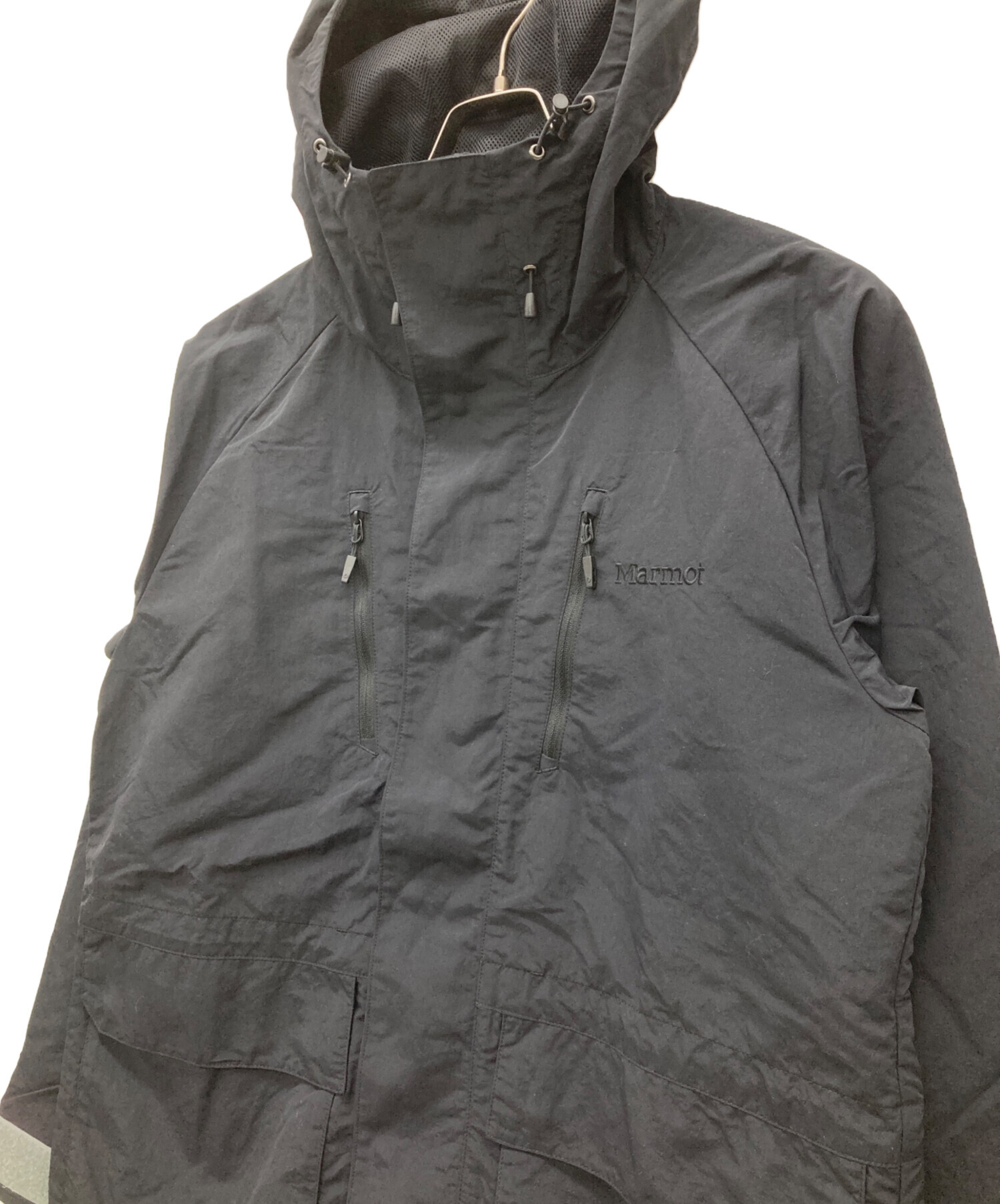 中古・古着通販】MARMOT (マーモット) マウンテンパーカー ブラック 