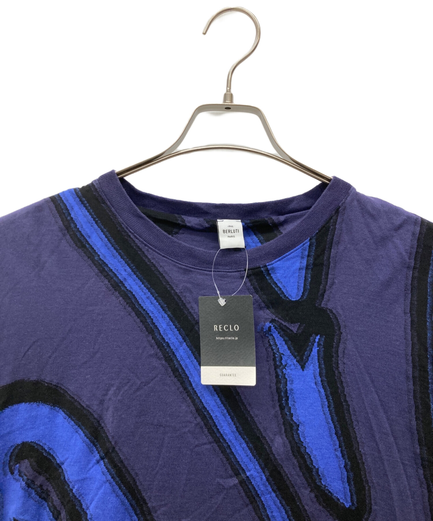 中古・古着通販】Berluti (ベルルッティ) Tシャツ ブルー サイズ:SIZE 