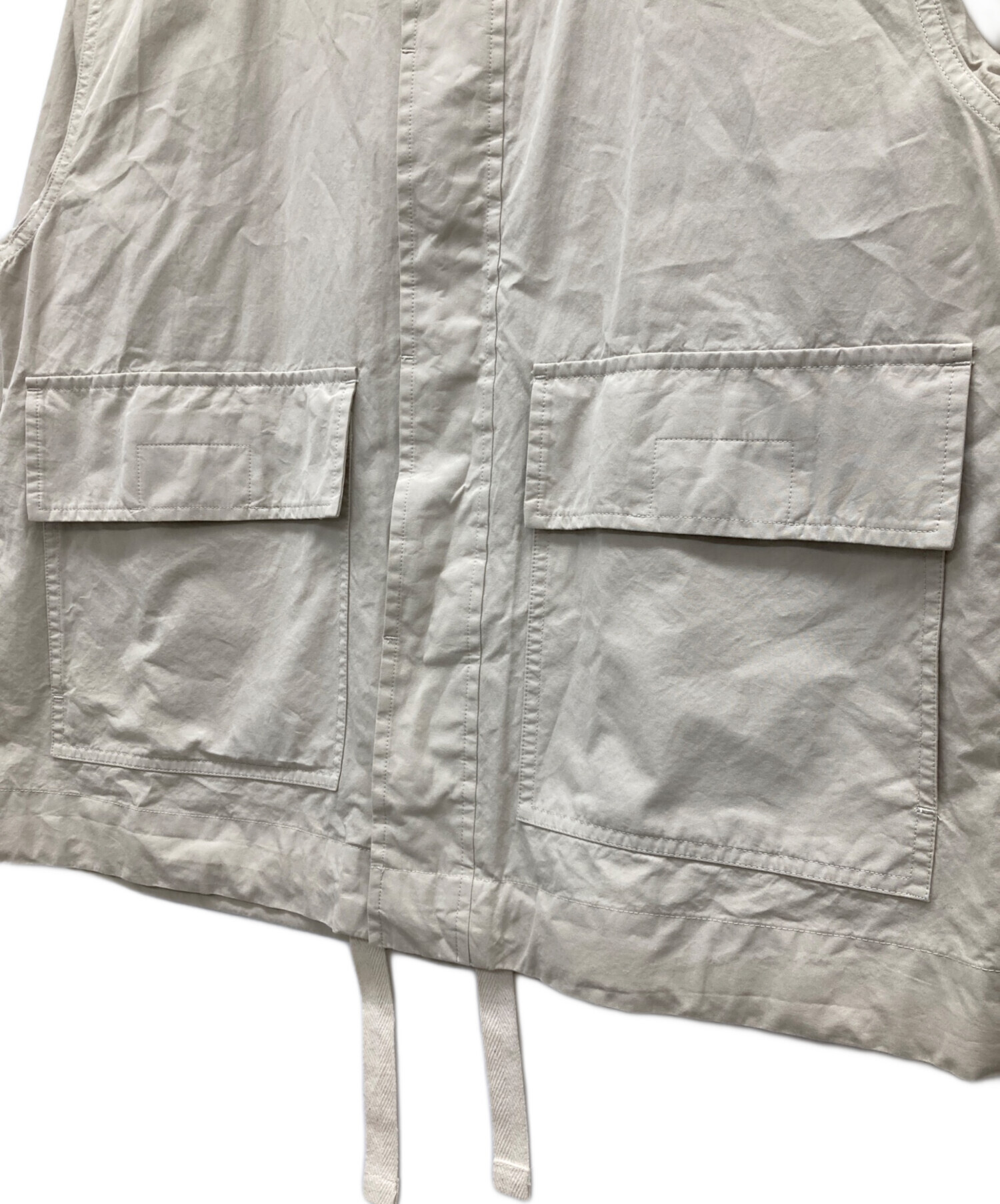 中古・古着通販】MHL (エムエイチエル) マウンテンパーカー ホワイト 