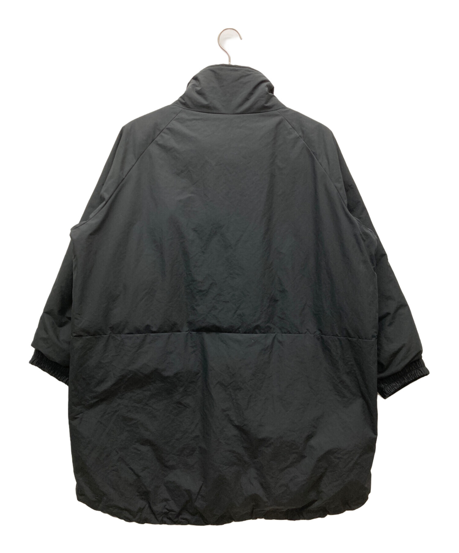 ADAM ET ROPÉ フェザーダウンコート ブラック 中古・古着通販】Adam et Rope (アダム エ ロペ) ロフテック中綿コート