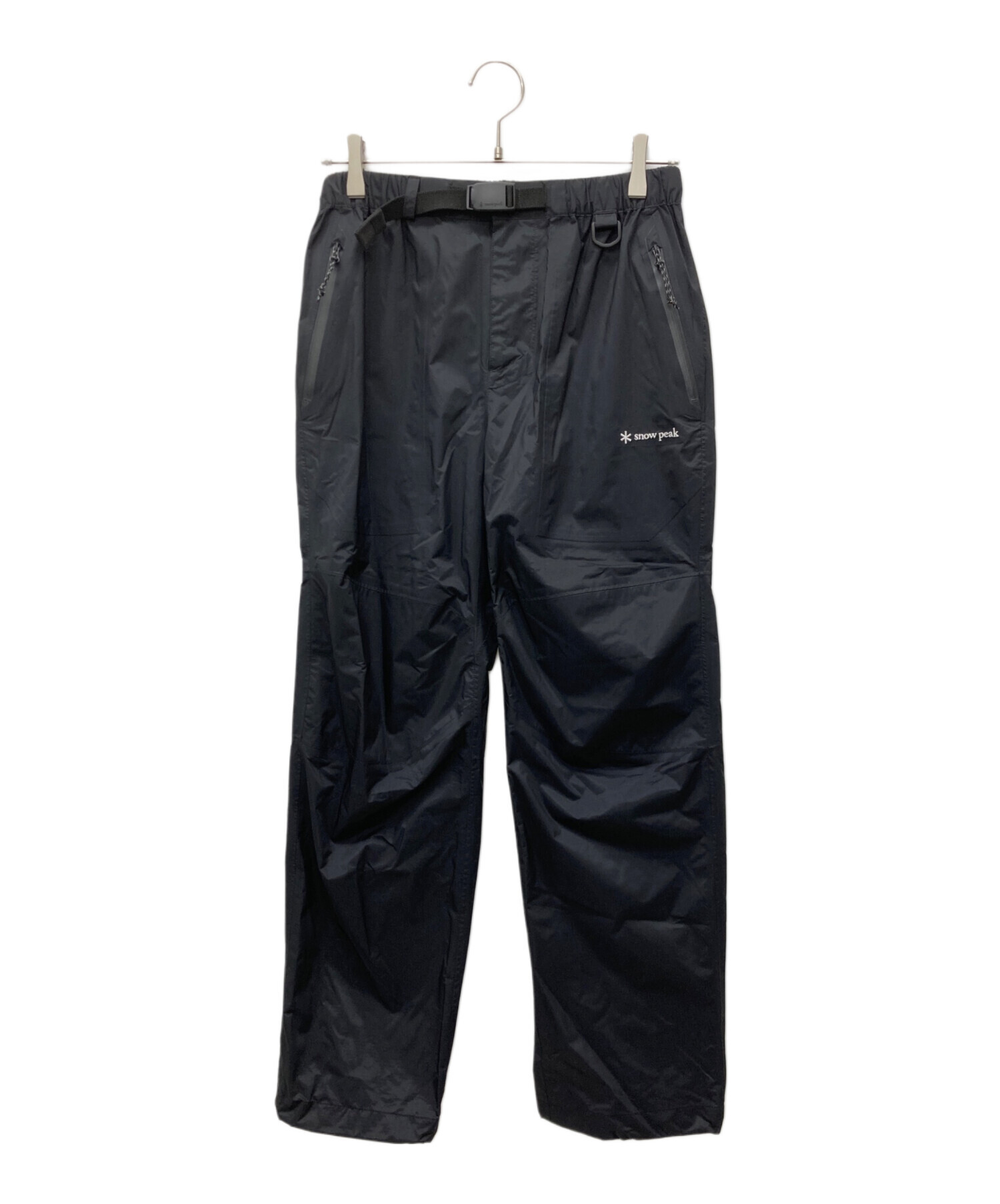  peak スノーピーク パンツ（その他） L 黒 【古着】【中古】【送料無料】 中古・古着通販】Snow peak (スノーピーク) Strech Cloth Pants